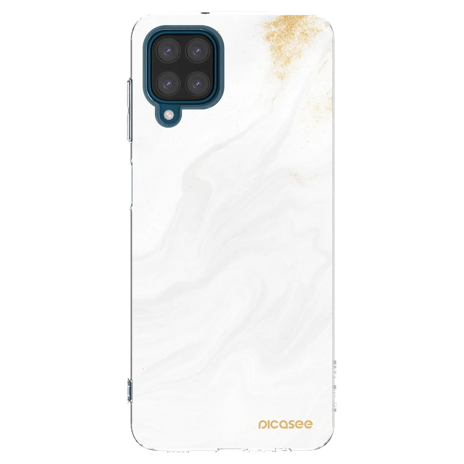 Picasee husă transparentă din silicon pentru Samsung Galaxy A12 A125F - White