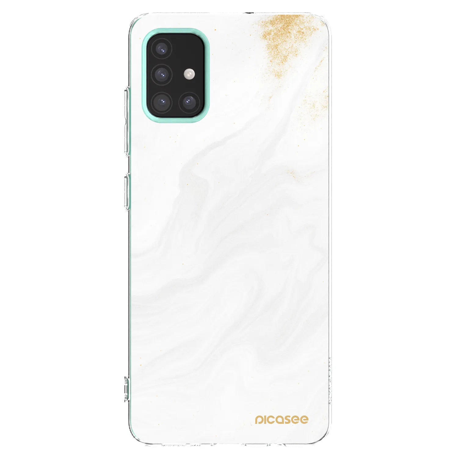 Picasee husă transparentă din silicon pentru Samsung Galaxy M31s - White