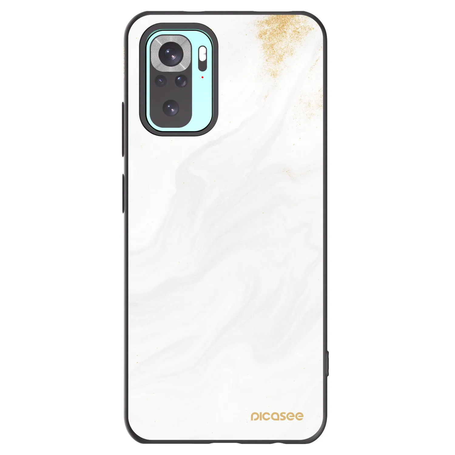 Picasee husă neagră din silicon pentru Xiaomi Redmi Note 10 Pro - White
