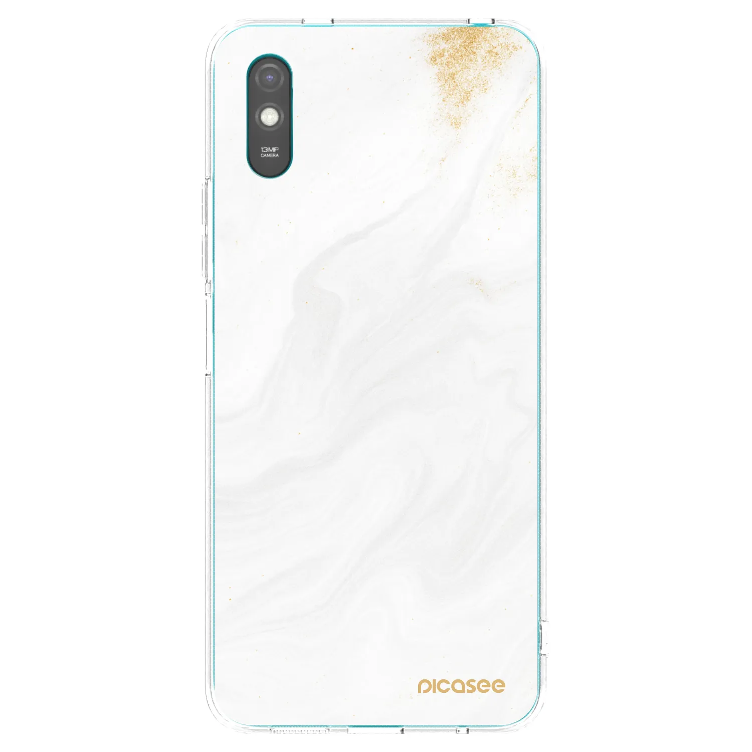 Picasee husă transparentă din silicon pentru Xiaomi Redmi 9AT - White