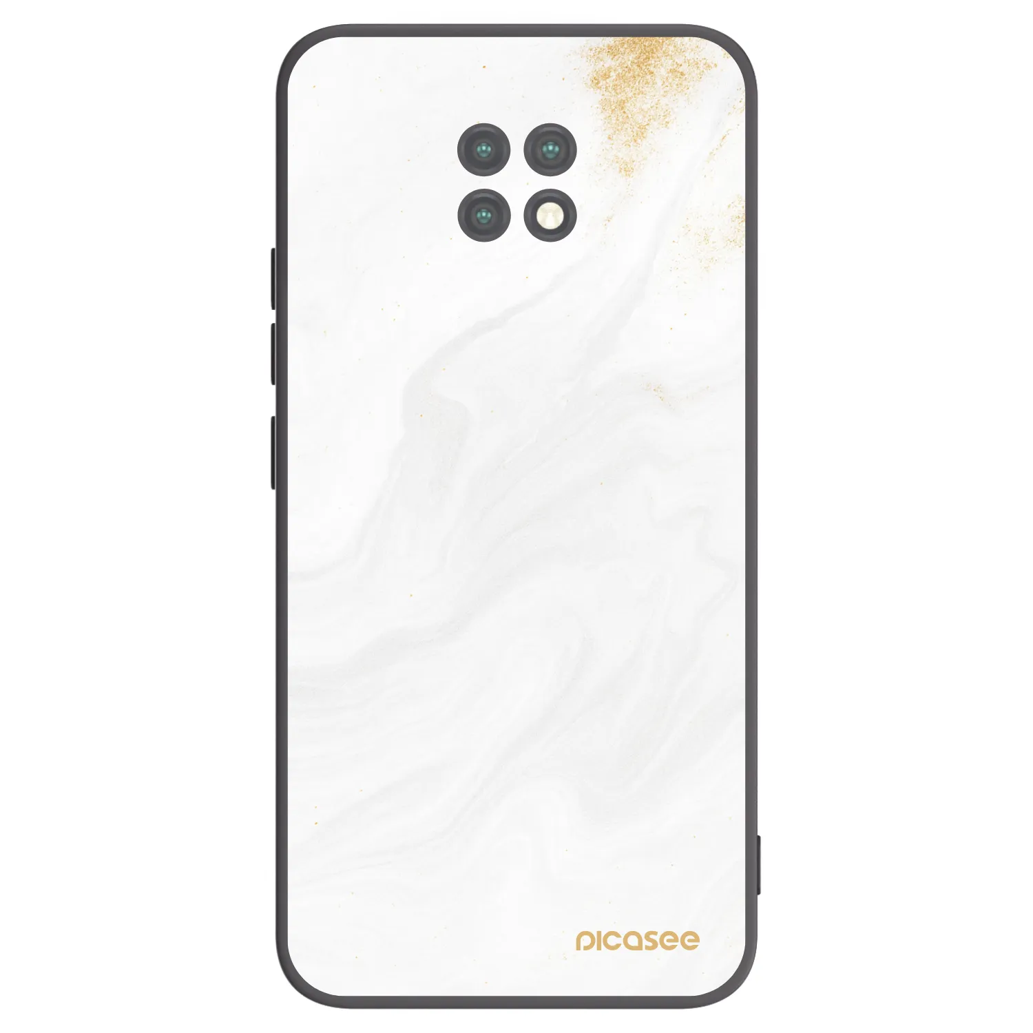 Picasee husă neagră din silicon pentru Xiaomi Redmi Note 9T - White