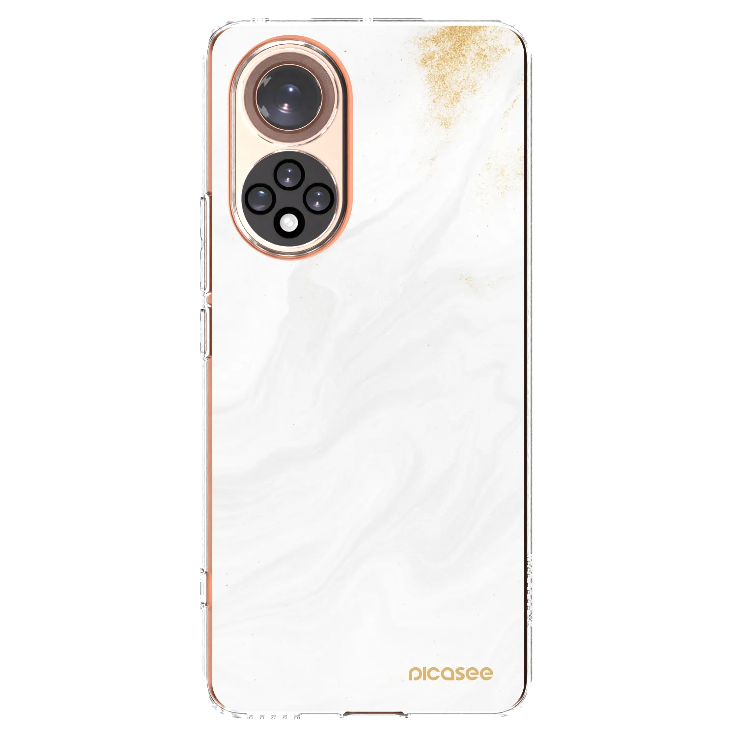 Picasee husă transparentă din silicon pentru Honor 50 5G - White