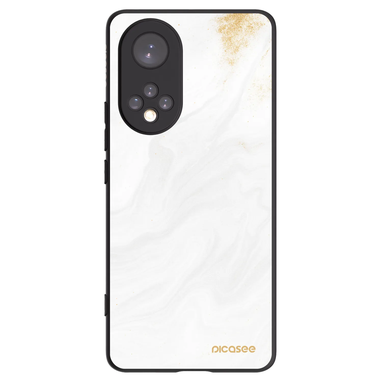 Picasee husă neagră din silicon pentru Huawei Nova 9 - White