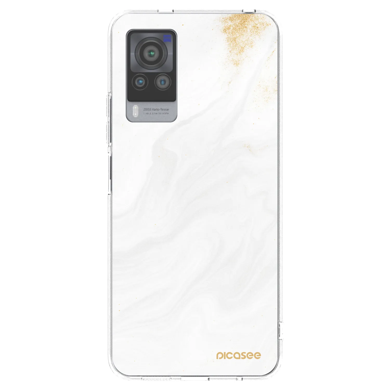 Picasee husă transparentă din silicon pentru Vivo X60 Pro 5G - White