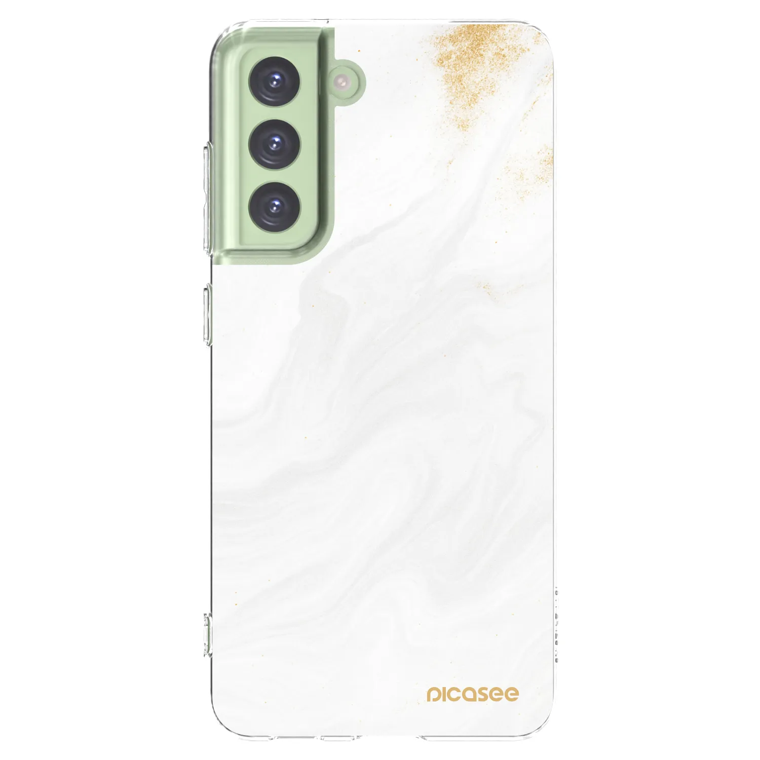 Picasee husă transparentă din silicon pentru Samsung Galaxy S21 FE 5G - White
