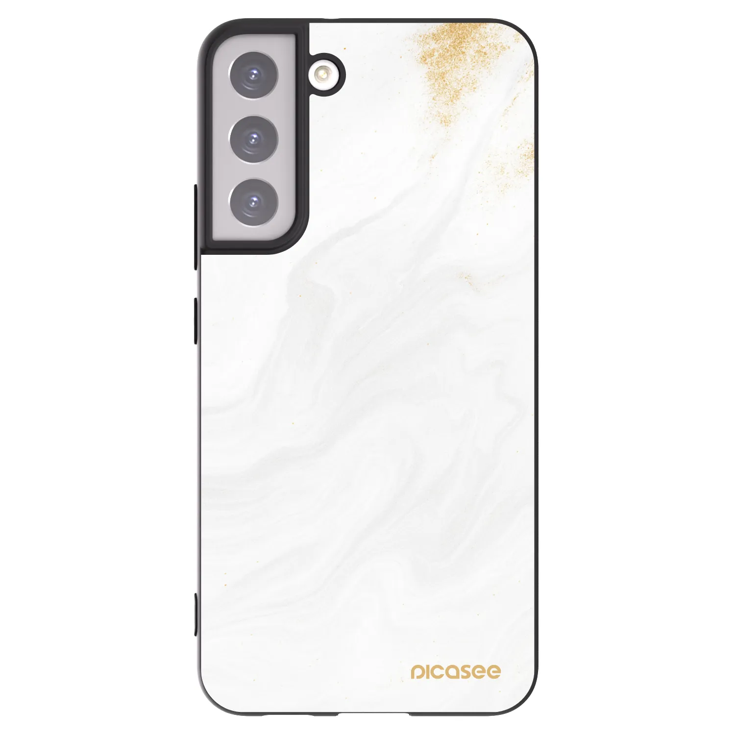 Picasee husă neagră din silicon pentru Samsung Galaxy S22+ 5G - White