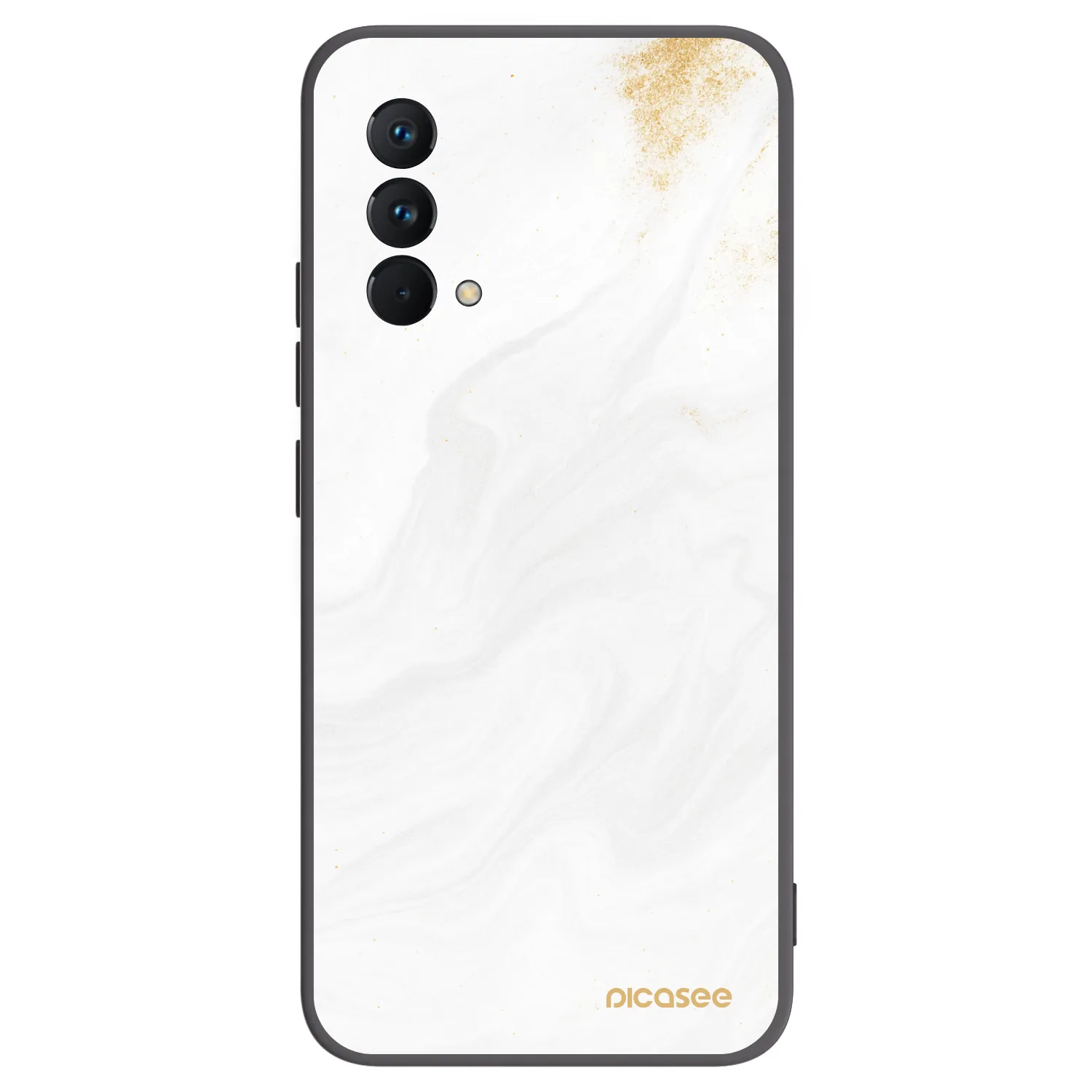 Picasee husă neagră din silicon pentru Realme GT Master Edition 5G - White