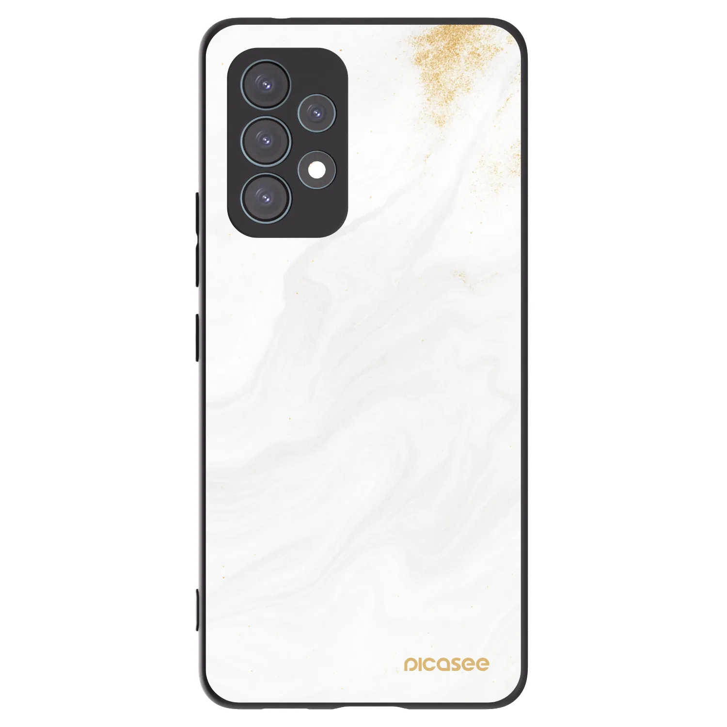 Picasee husă neagră din silicon pentru Samsung Galaxy A53 5G A536 - White