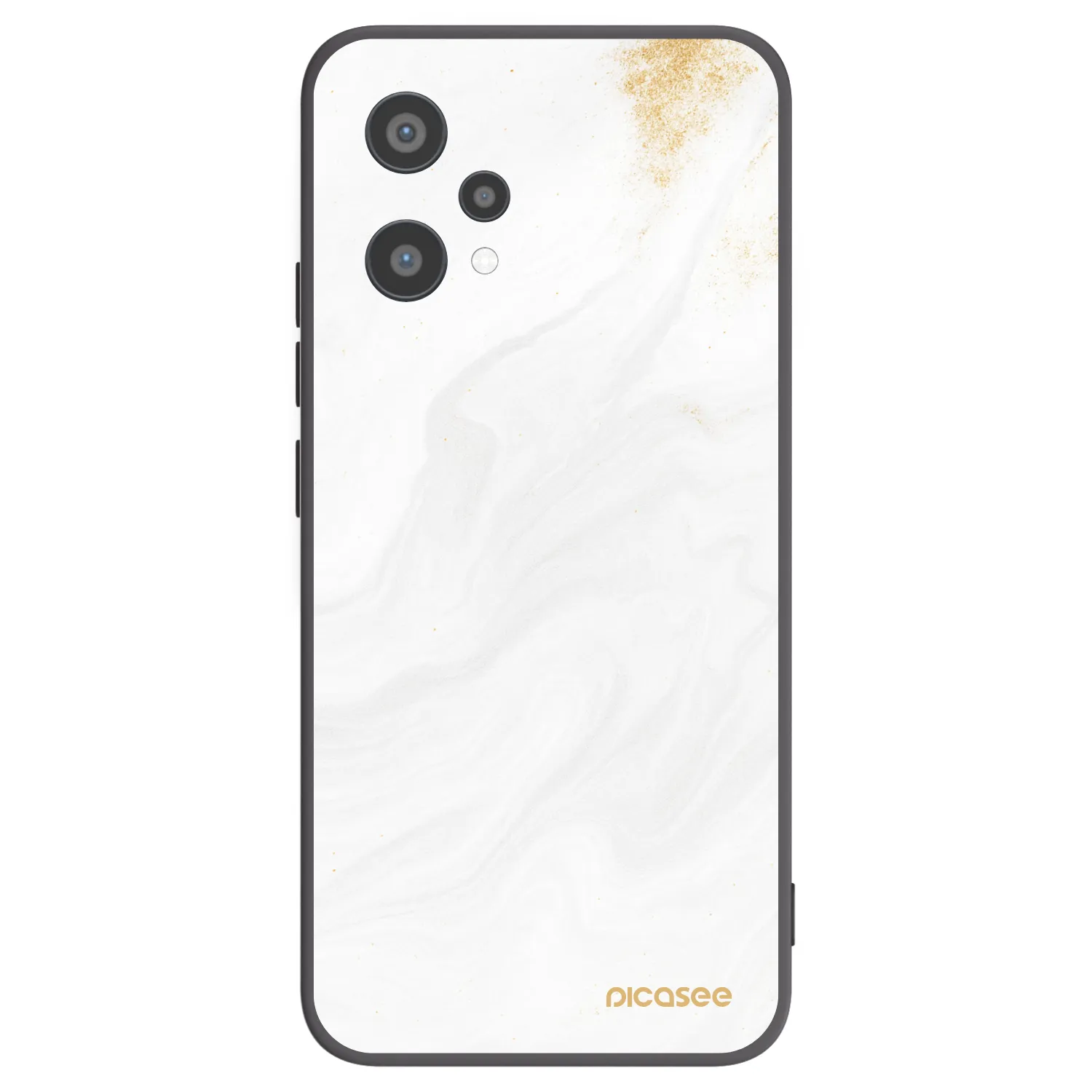 Picasee husă neagră din silicon pentru Realme 9 Pro 5G - White