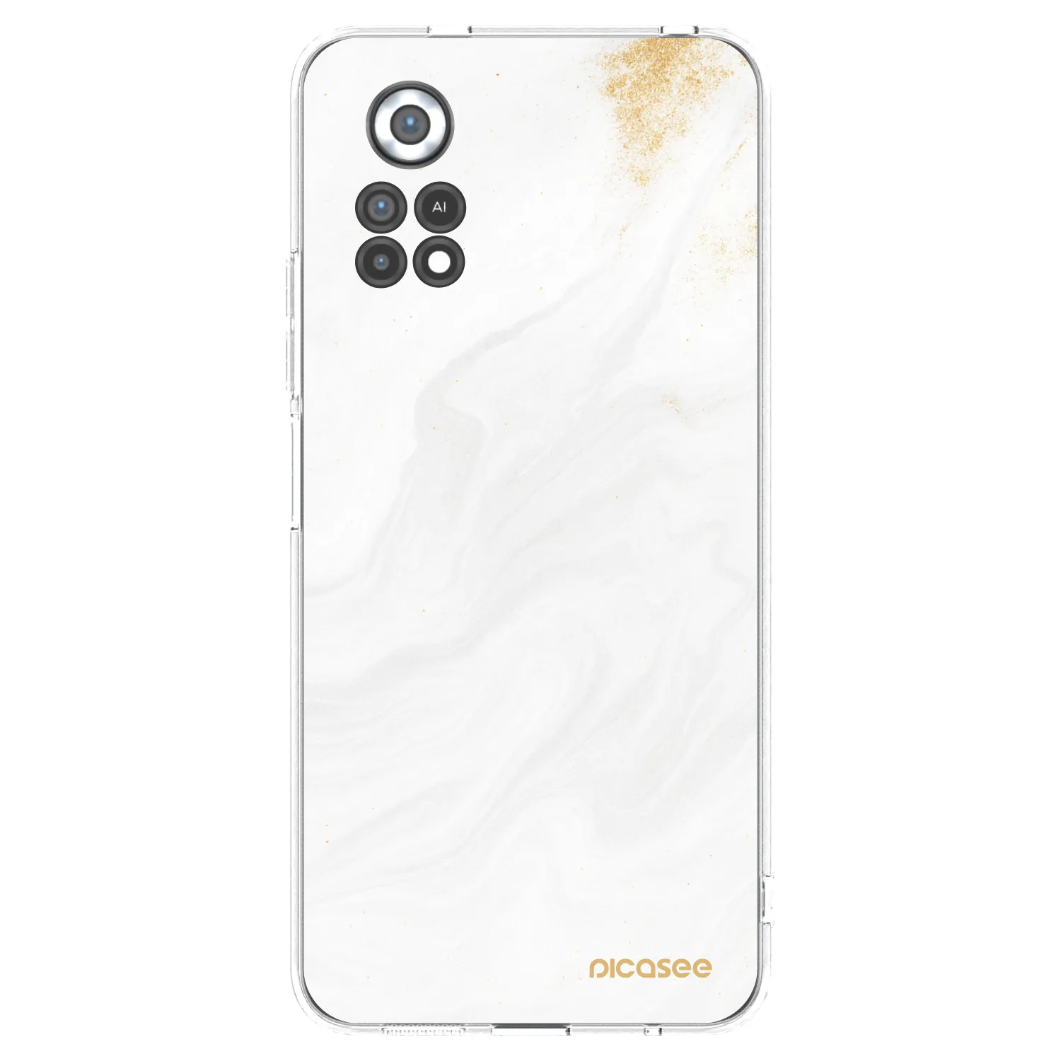 Picasee husă transparentă din silicon pentru Xiaomi Poco X4 Pro 5G - White