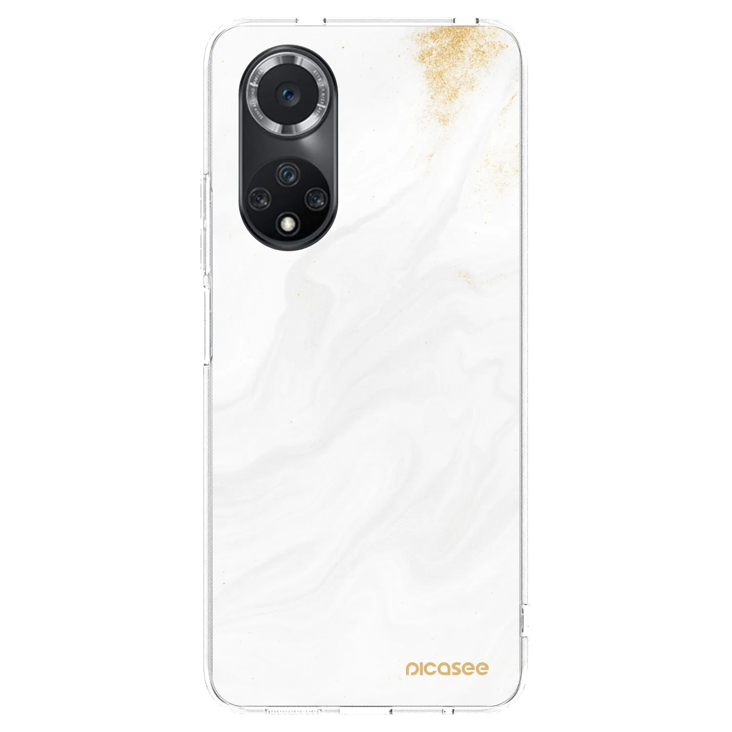 Picasee husă transparentă din silicon pentru Huawei Nova 9 SE - White