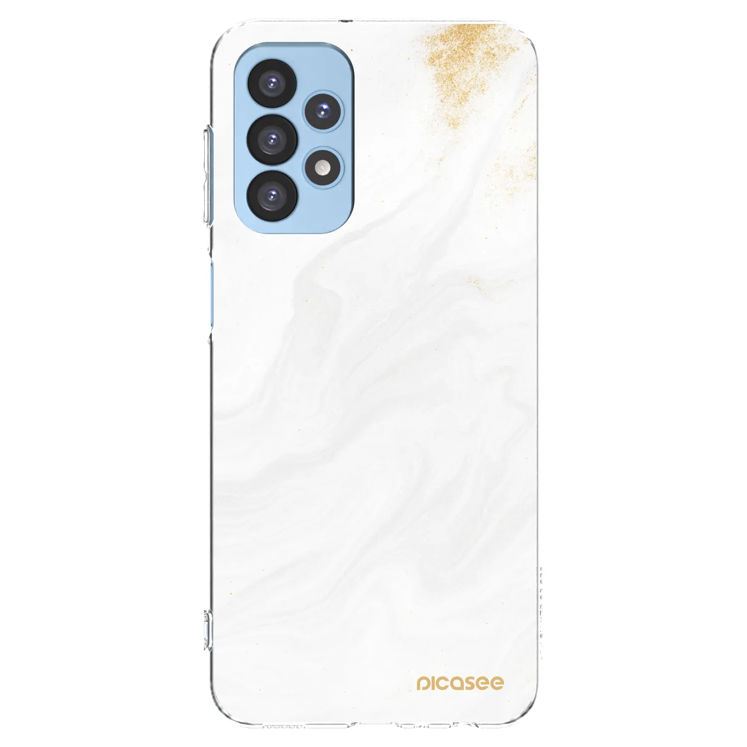 Picasee husă transparentă din silicon pentru Samsung Galaxy A23 A235F 4G - White