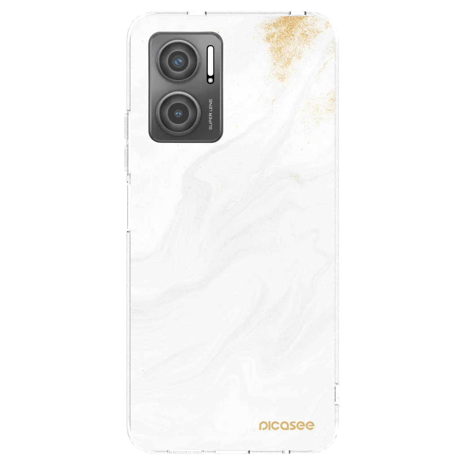 Picasee husă transparentă din silicon pentru Xiaomi Redmi 10 5G - White