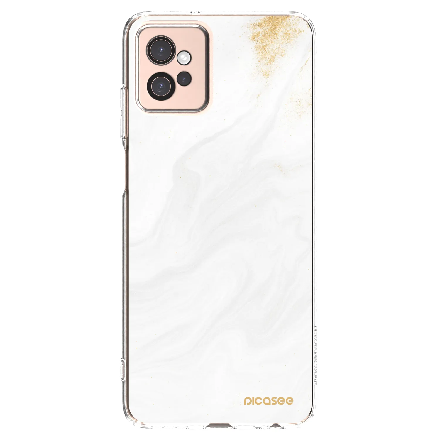 Picasee husă transparentă din silicon pentru Motorola Moto G32 - White