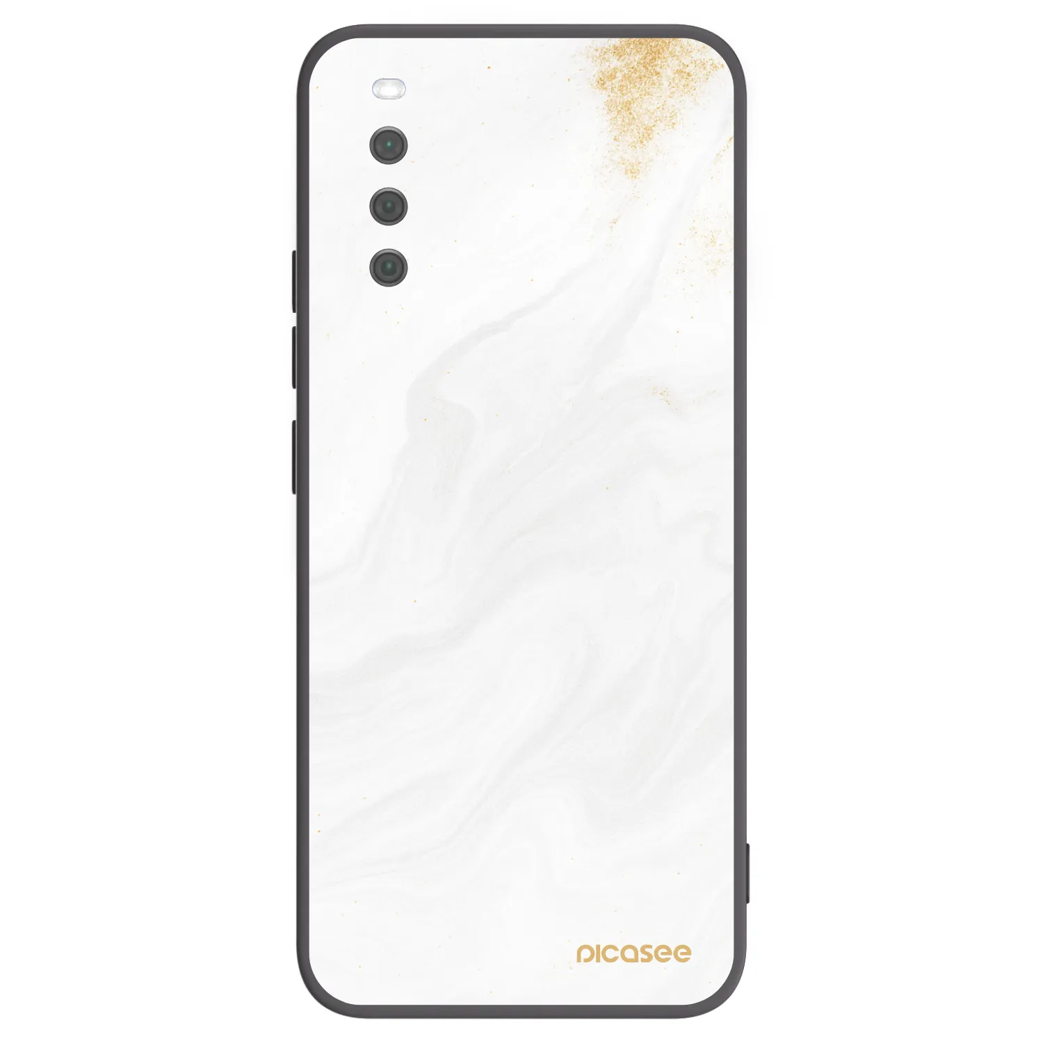 Picasee husă neagră din silicon pentru Sony Xperia 10 III - White