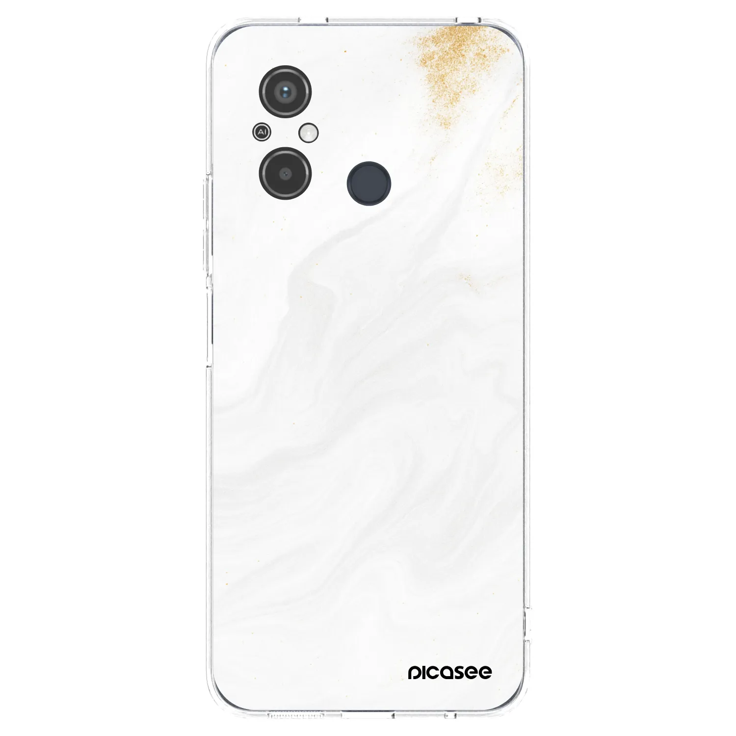 Picasee husă transparentă din silicon pentru Xiaomi Redmi 12C - White