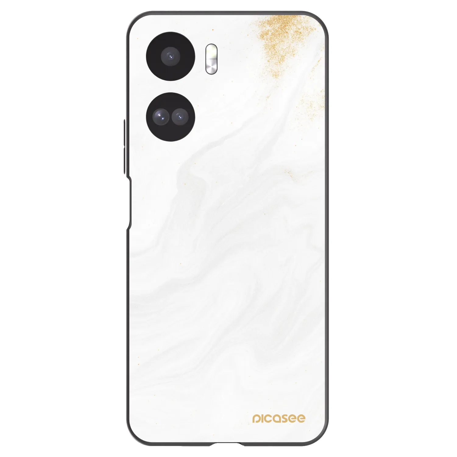 Picasee husă neagră din silicon pentru Honor 90 Lite 5G - White
