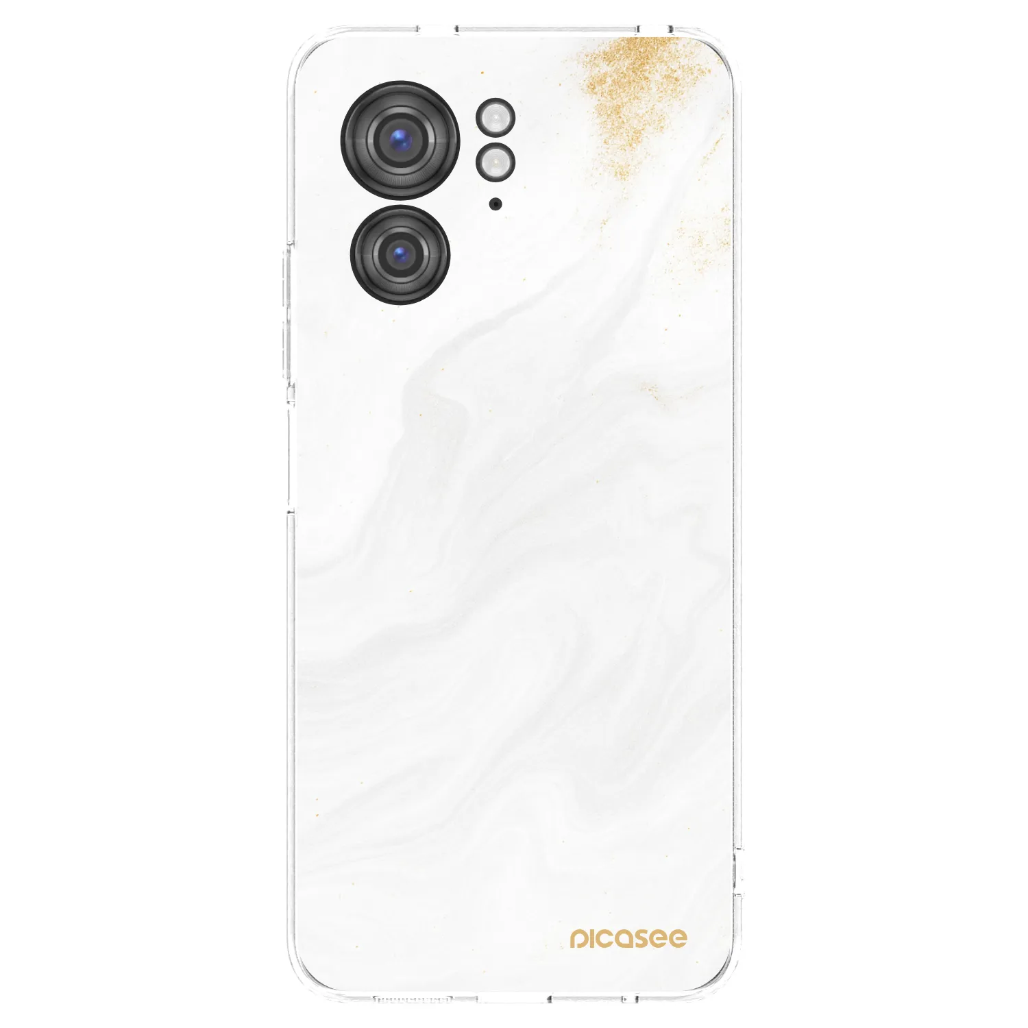 Picasee husă transparentă din silicon pentru Motorola Edge 40 - White