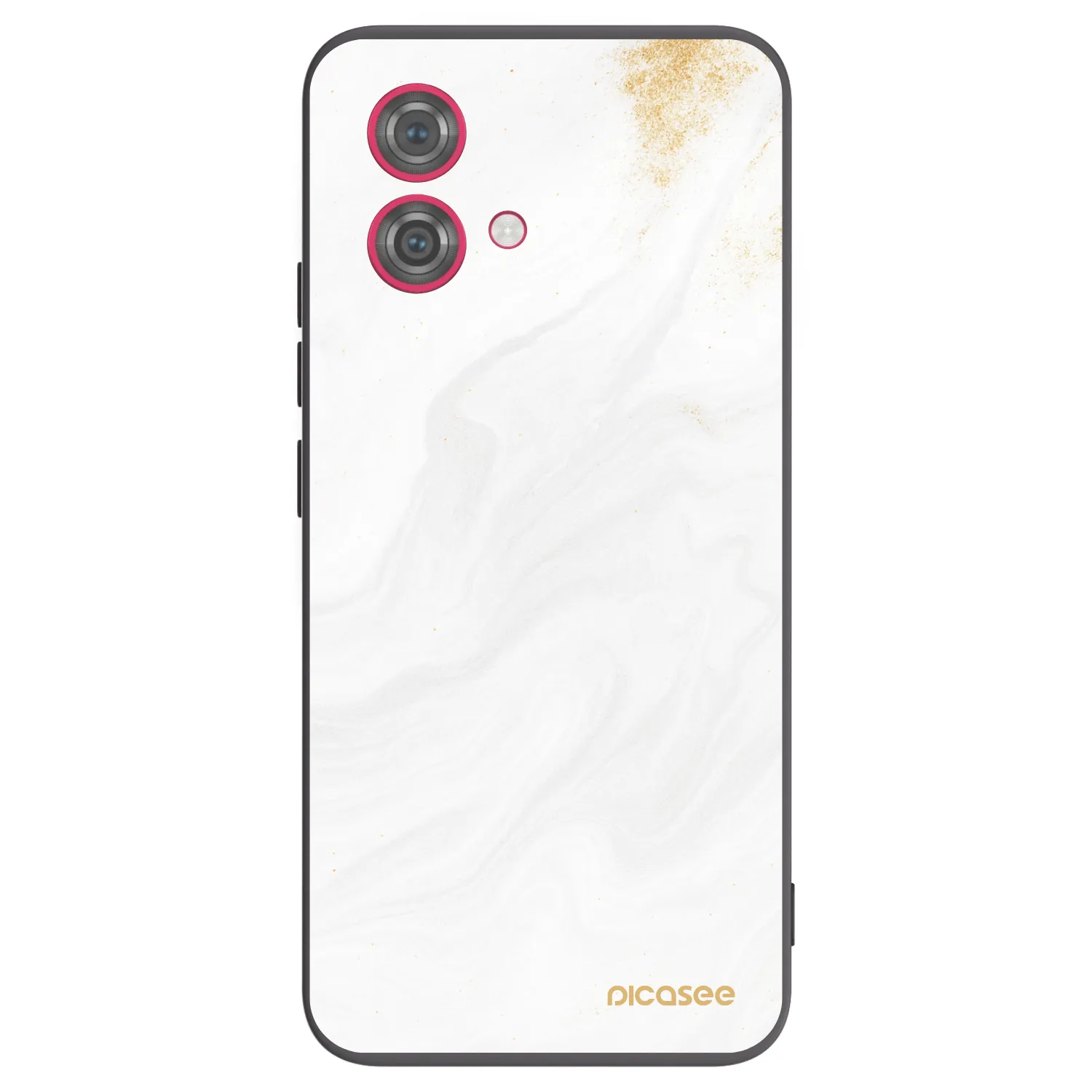 Picasee husă neagră din silicon pentru Motorola Moto G84 5G - White