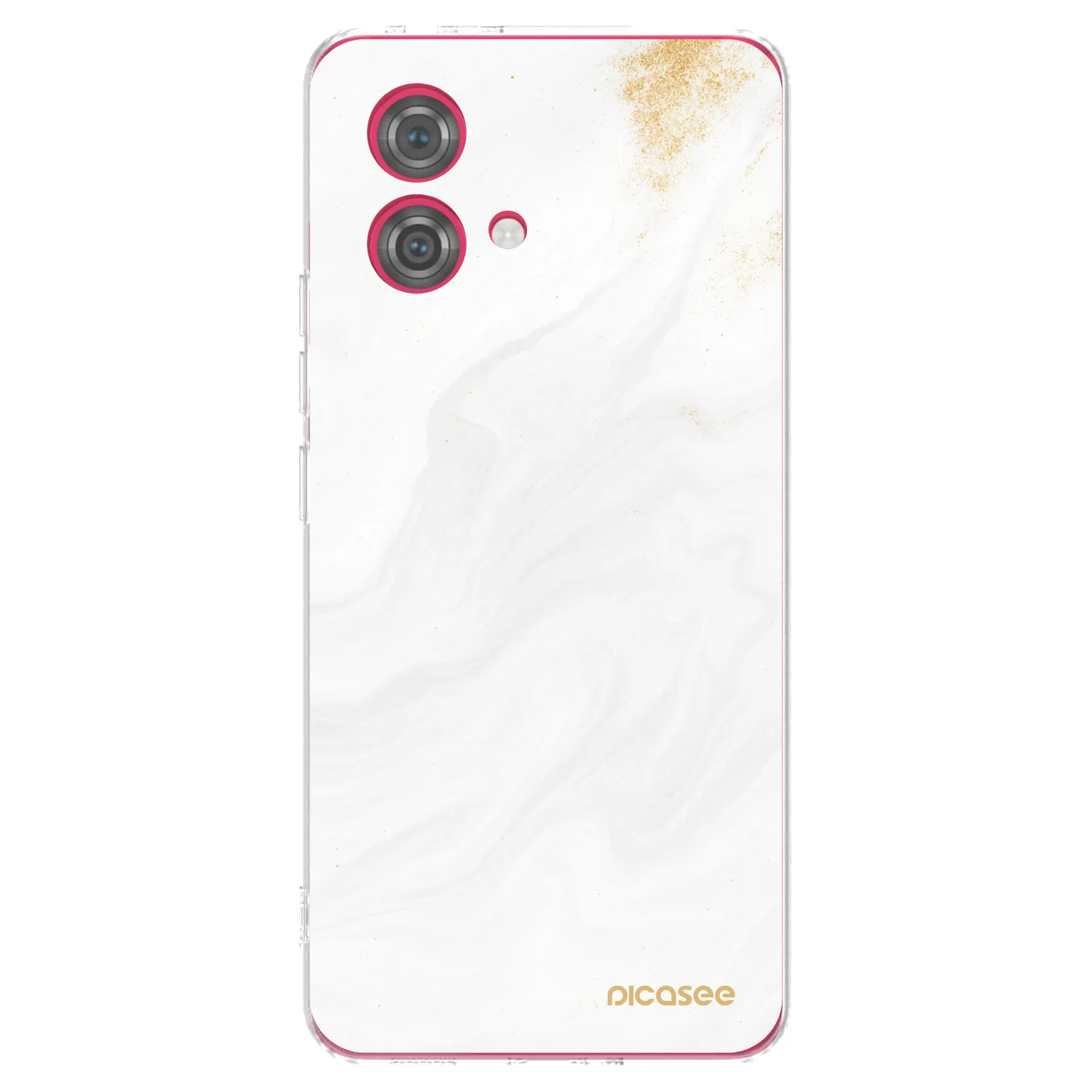 Picasee husă transparentă din silicon pentru Motorola Moto G84 5G - White