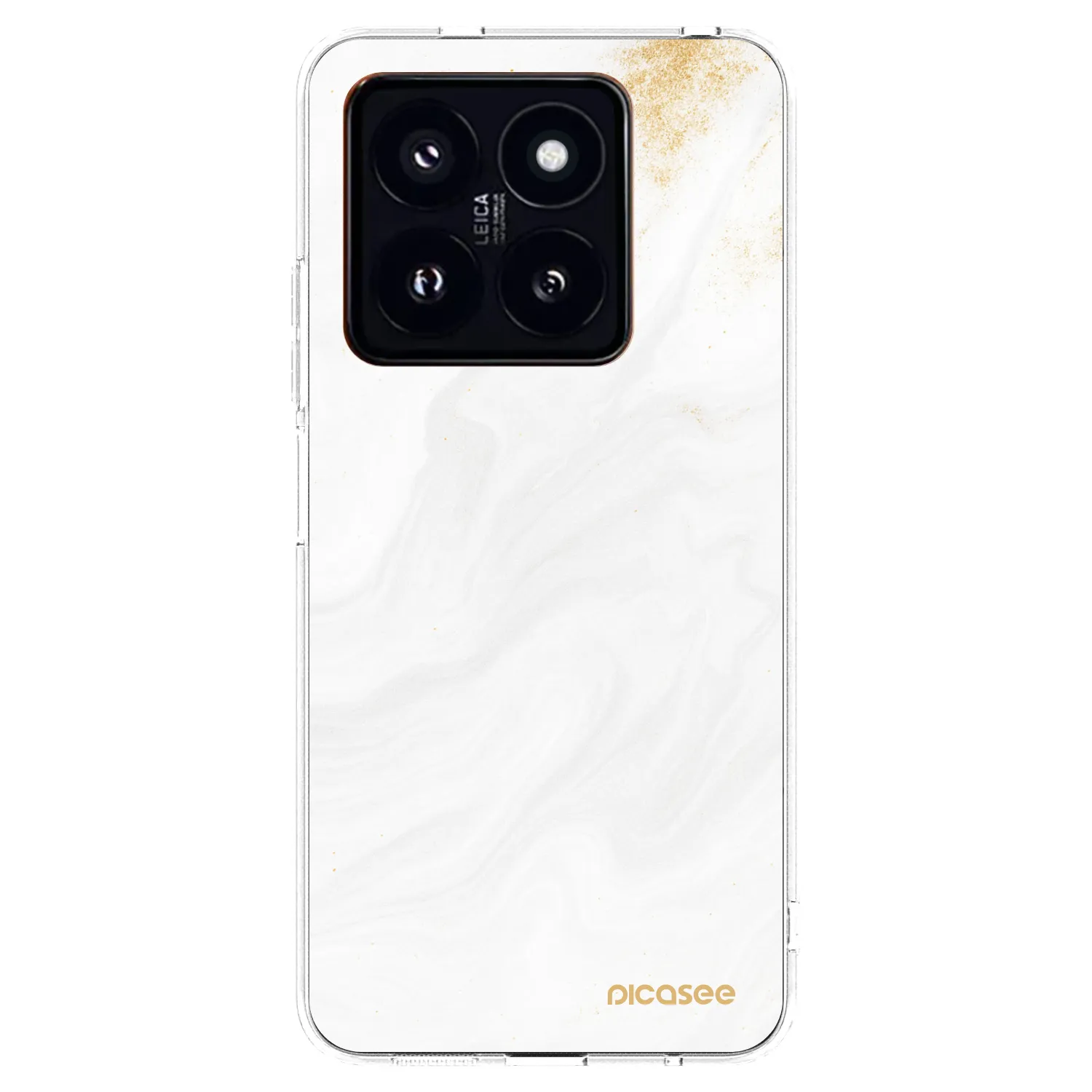 Picasee husă transparentă din silicon pentru Xiaomi 14 Pro - White