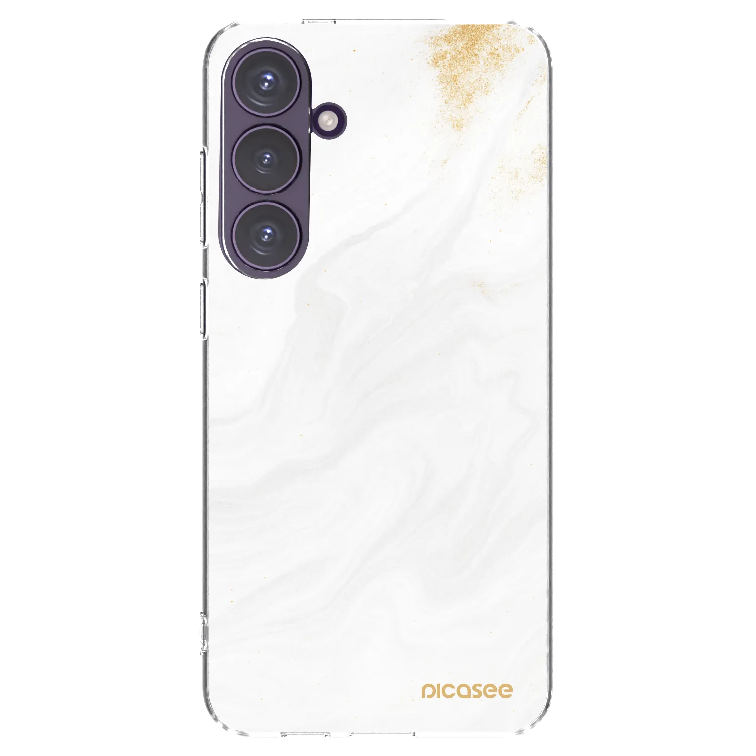 Picasee husă transparentă din silicon pentru Samsung Galaxy S24+ S926B 5G - White