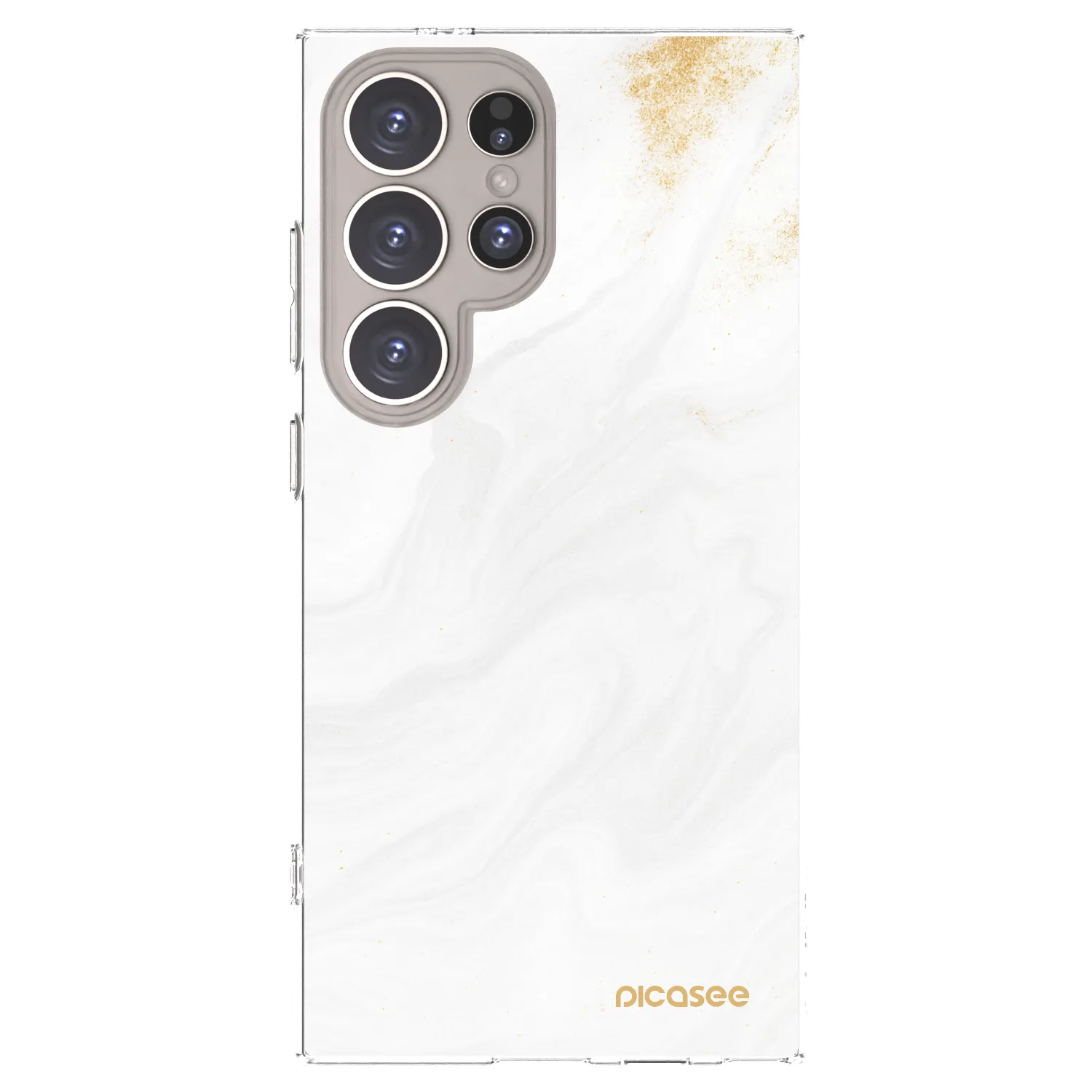 Picasee husă transparentă din silicon pentru Samsung Galaxy S24 Ultra S928B 5G - White