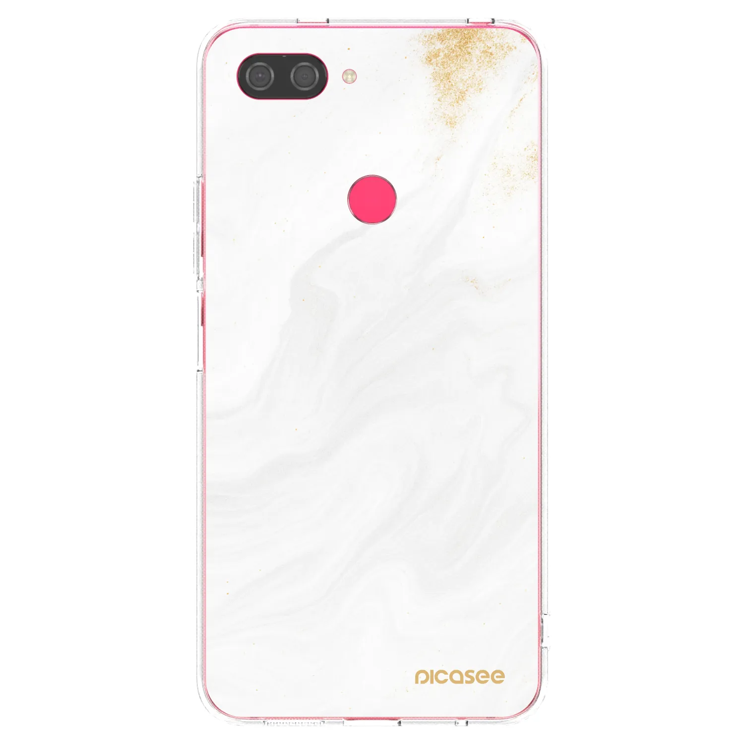 Picasee husă transparentă din silicon pentru Xiaomi Mi 8 Lite - White