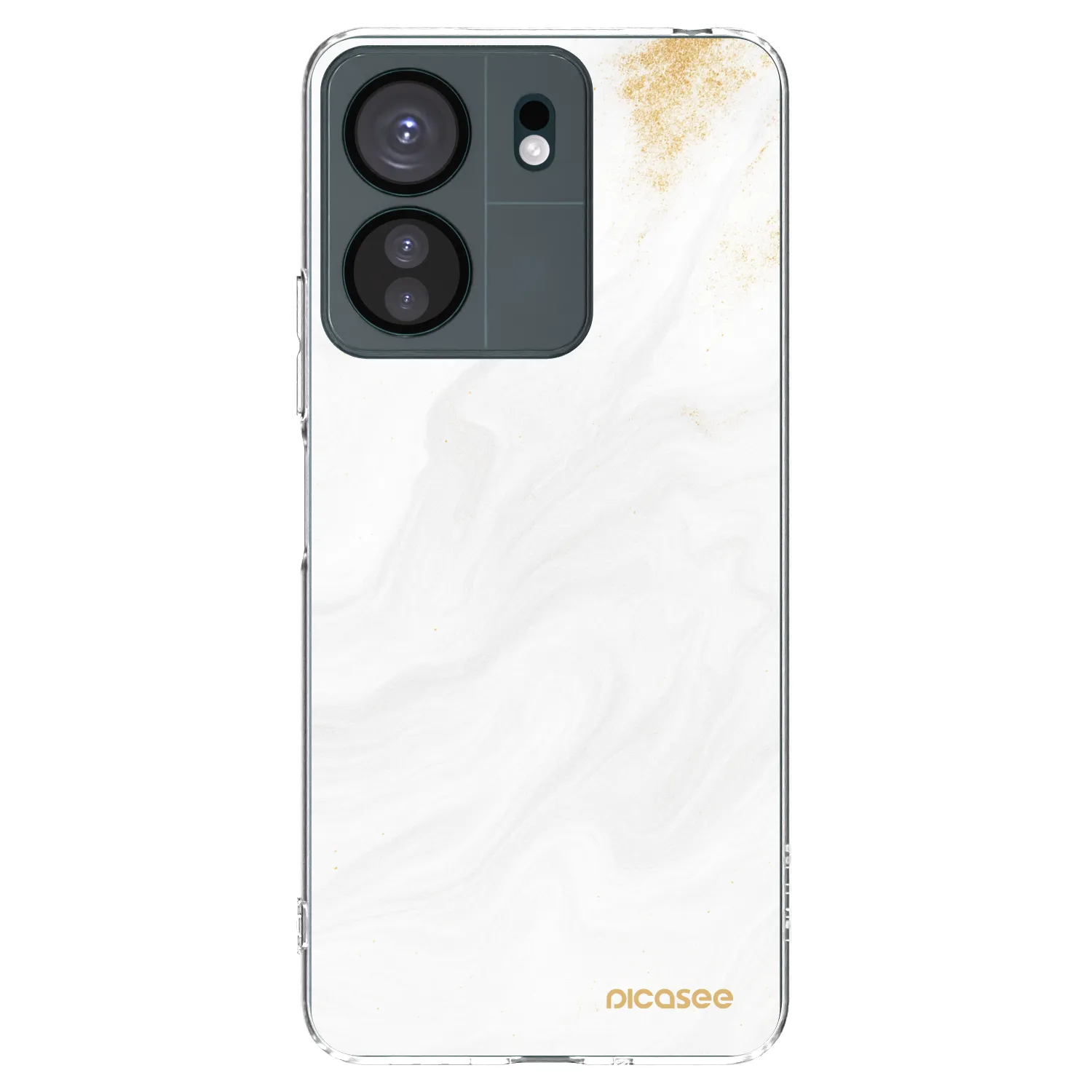 Picasee husă transparentă din silicon pentru Xiaomi Redmi 13C 4G - White