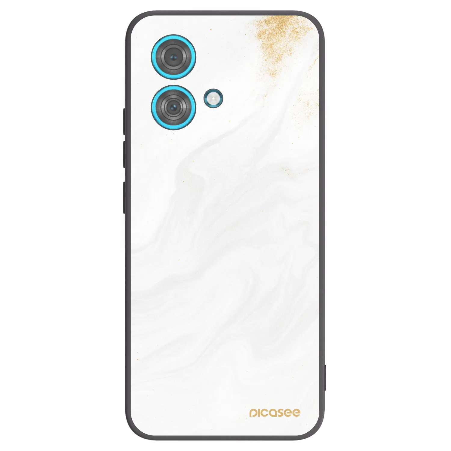 Picasee husă neagră din silicon pentru Motorola Edge 40 Neo - White