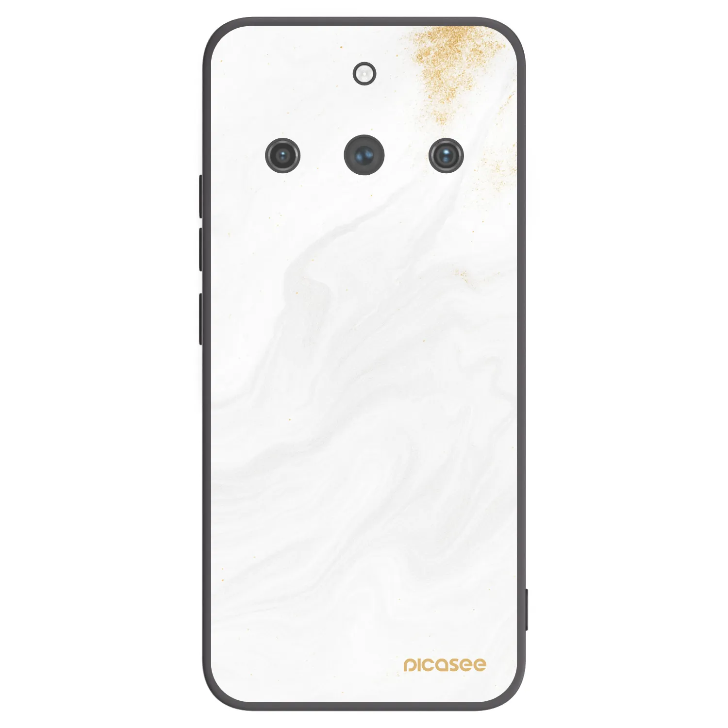 Picasee husă neagră din silicon pentru Realme 11 Pro+ - White