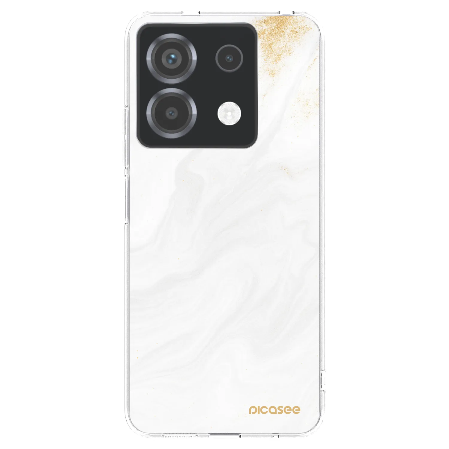 Picasee husă transparentă din silicon pentru Xiaomi Poco X6 - White