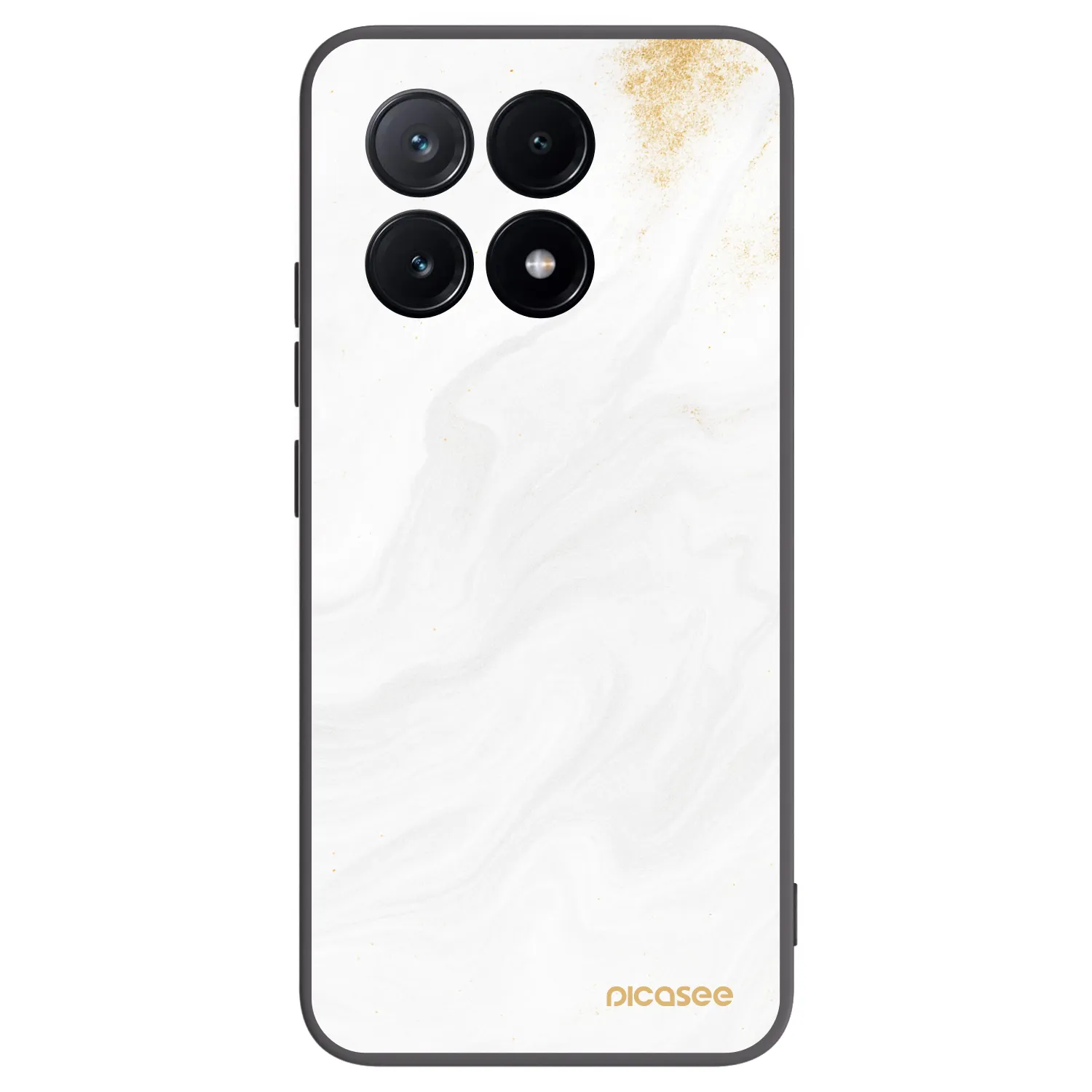 Picasee husă neagră din silicon pentru Xiaomi Poco X6 Pro - White