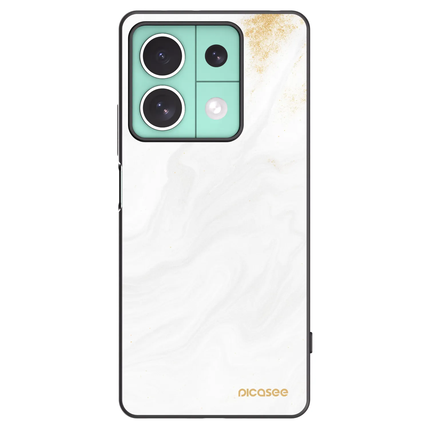 Picasee husă neagră din silicon pentru Xiaomi Redmi Note 13 5G - White