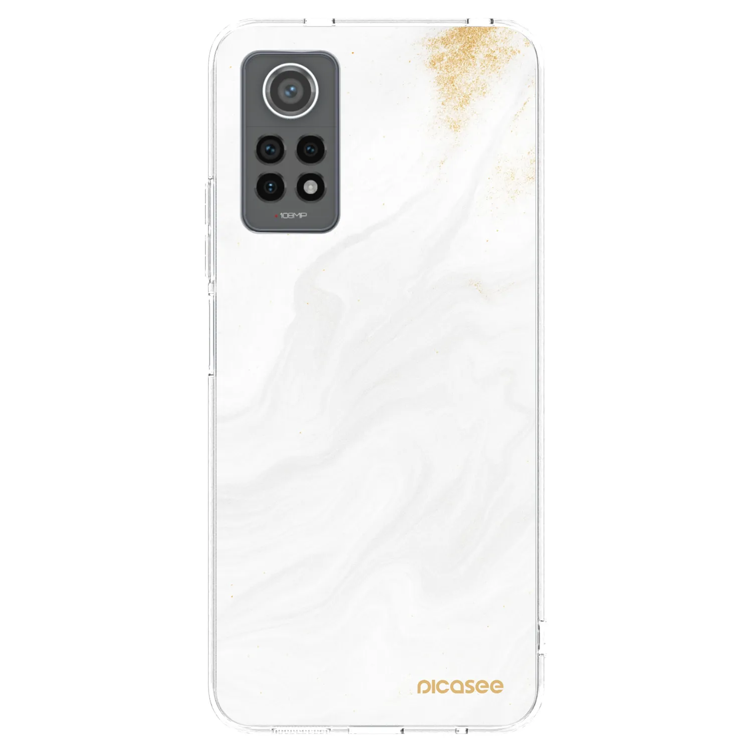 Picasee husă transparentă din silicon pentru Xiaomi Redmi Note 12 Pro 4G - White