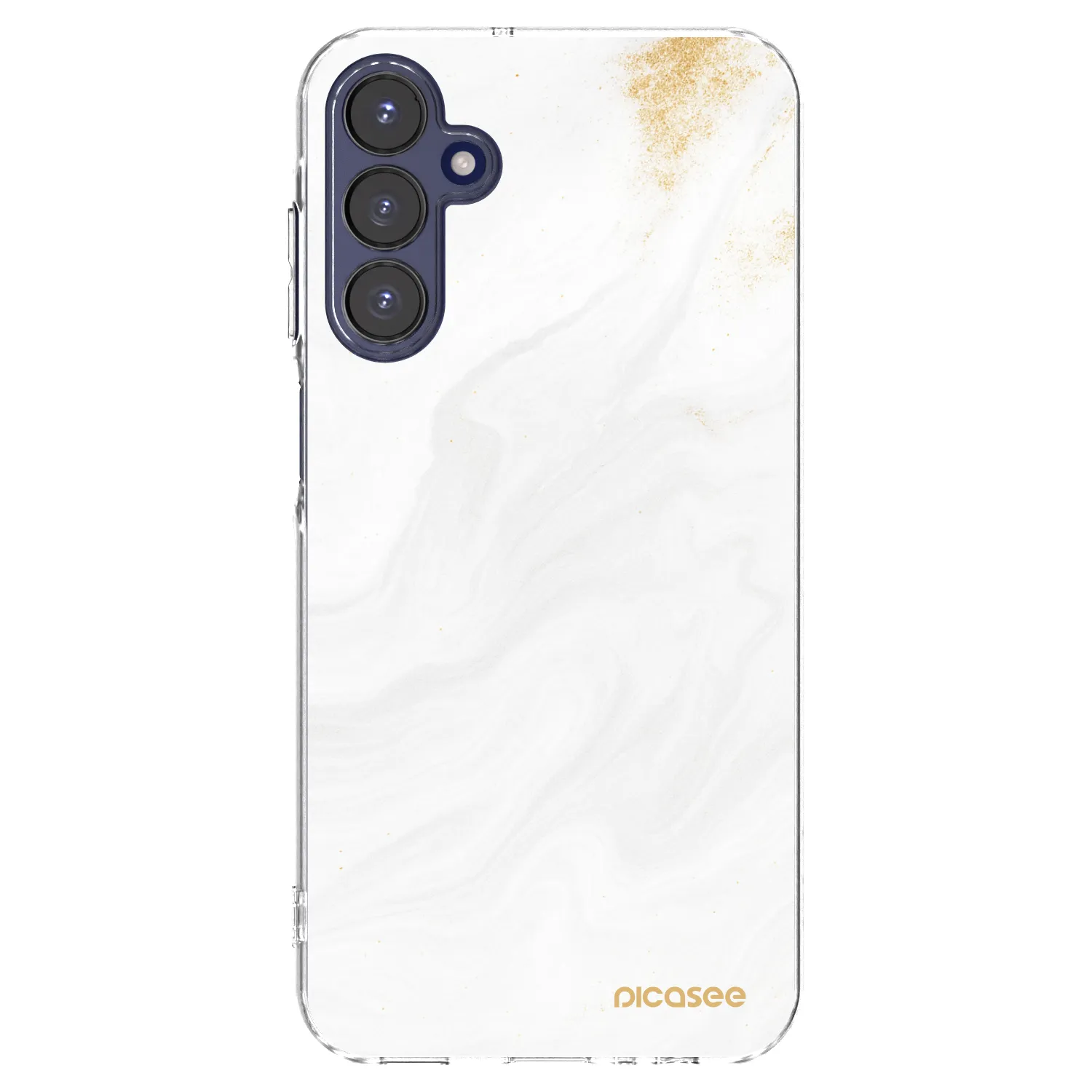 Picasee husă transparentă din silicon pentru Samsung Galaxy A15 A155F 4G - White