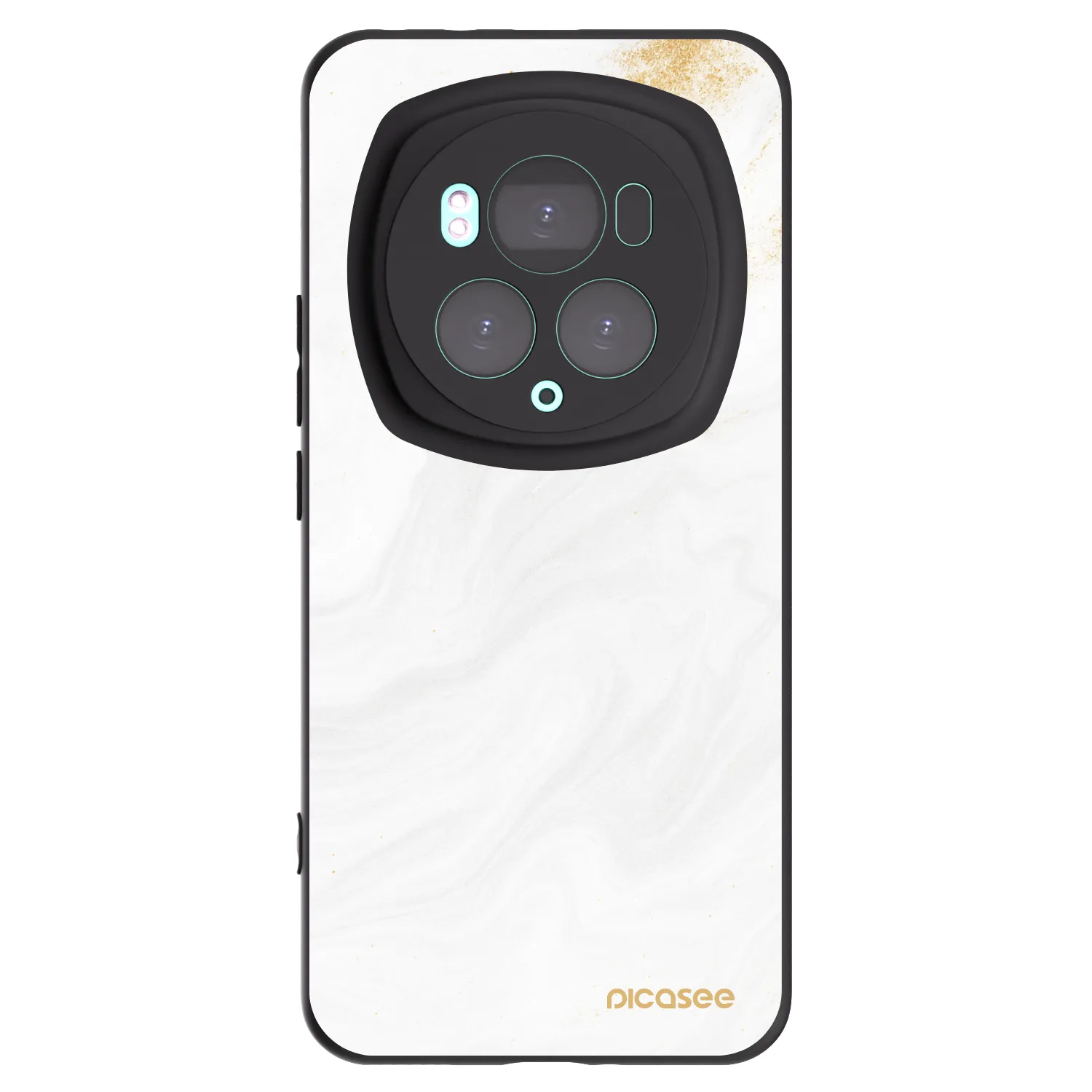Picasee husă neagră din silicon pentru Honor Magic6 Pro - White