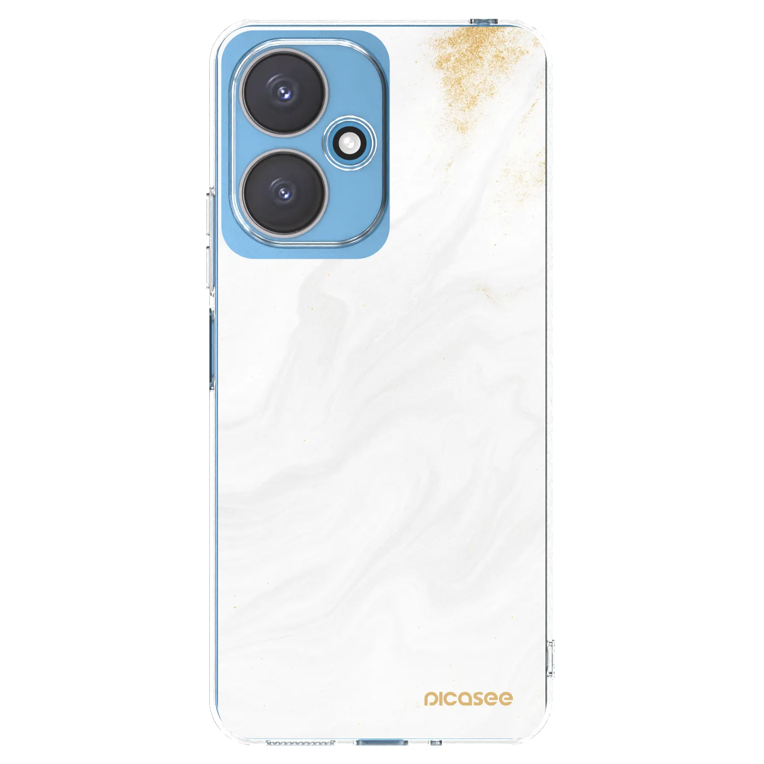 Picasee husă transparentă din silicon pentru Xiaomi Redmi 13C 5G - White