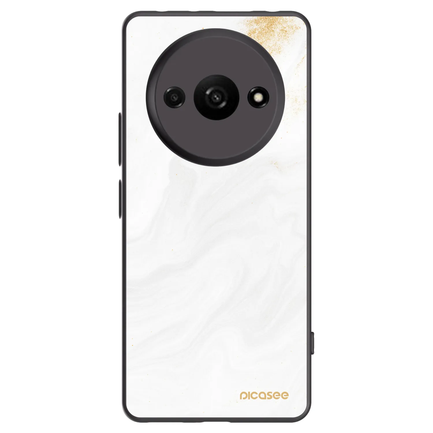 Picasee husă neagră din silicon pentru Xiaomi Redmi A3 - White