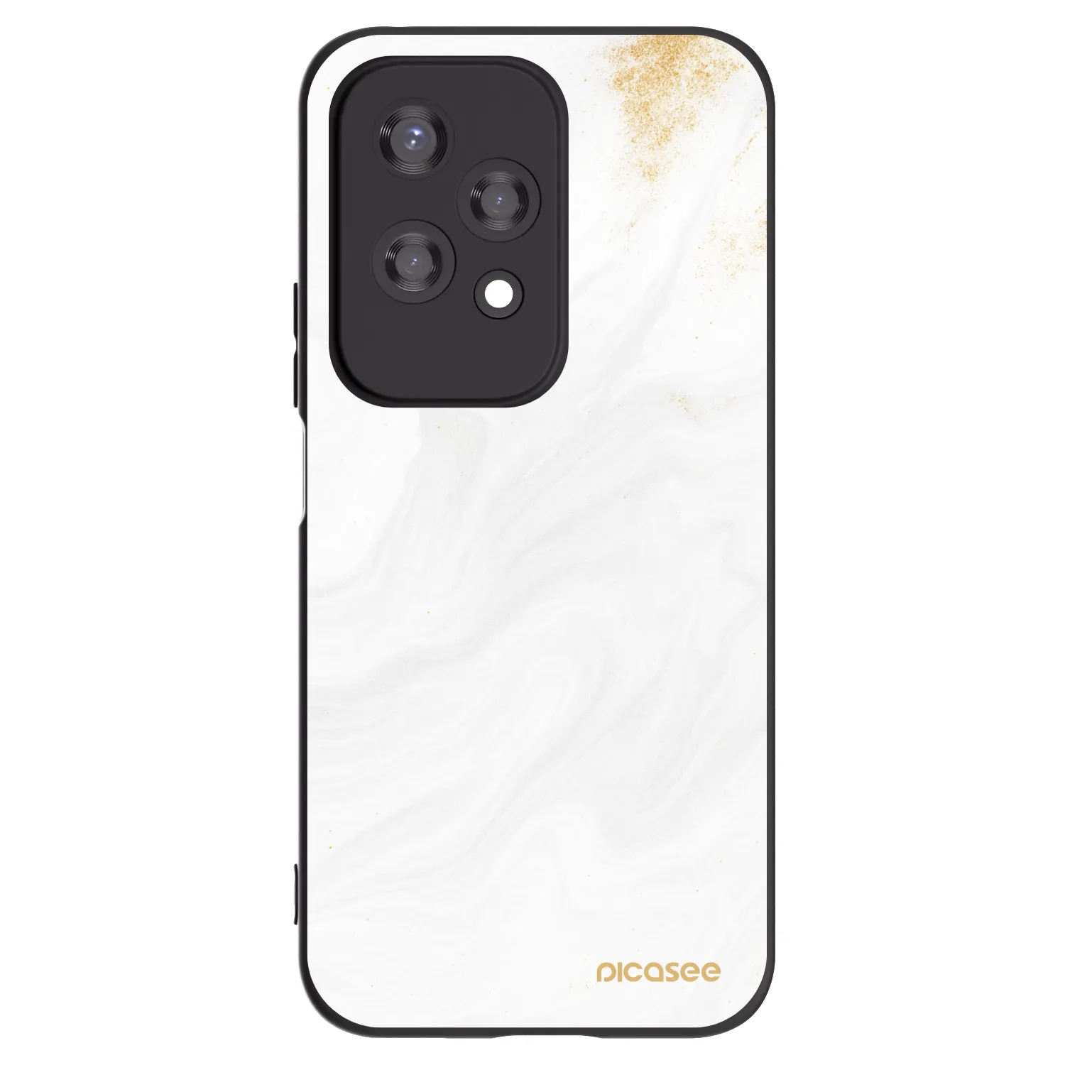 Picasee husă neagră din silicon pentru Honor 200 Lite - White