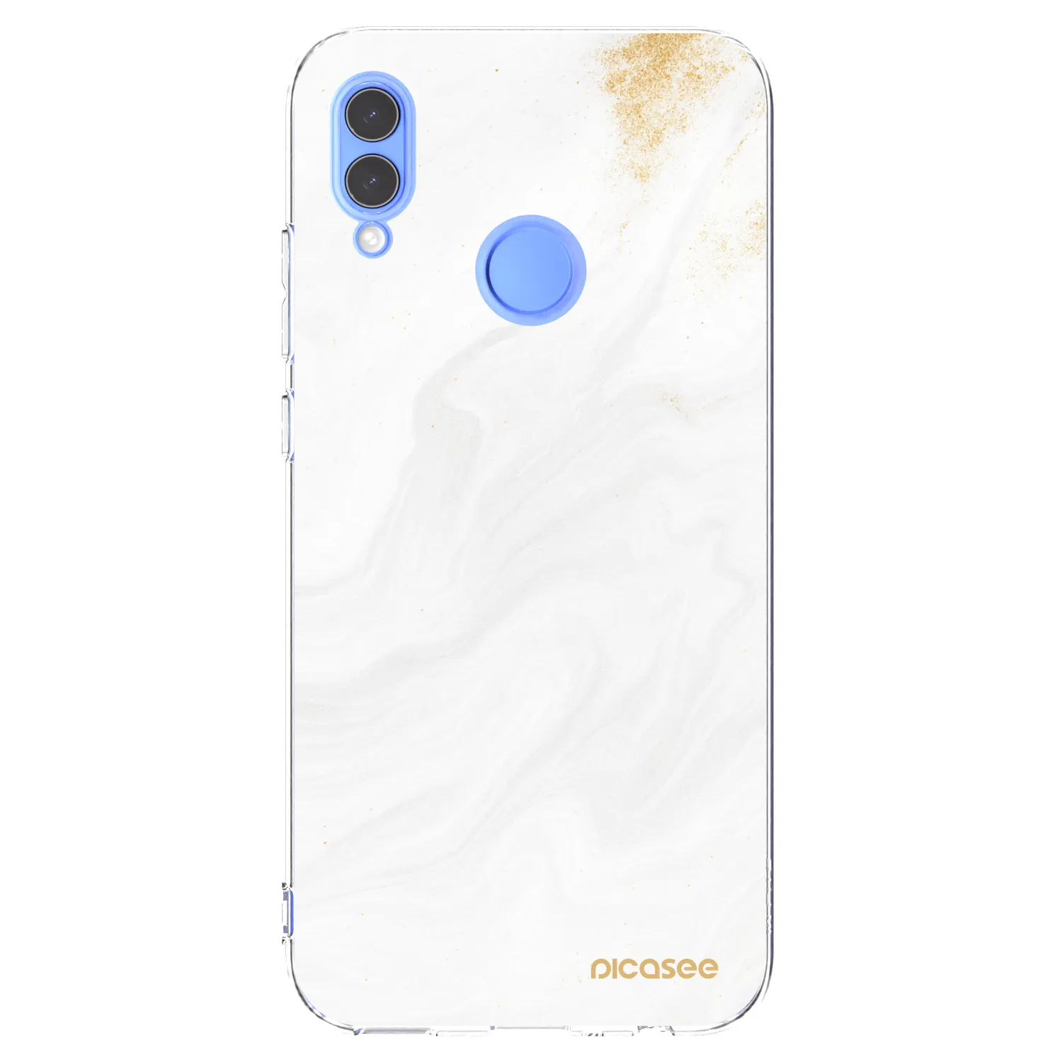 Picasee husă transparentă din silicon pentru Honor 10 Lite - White