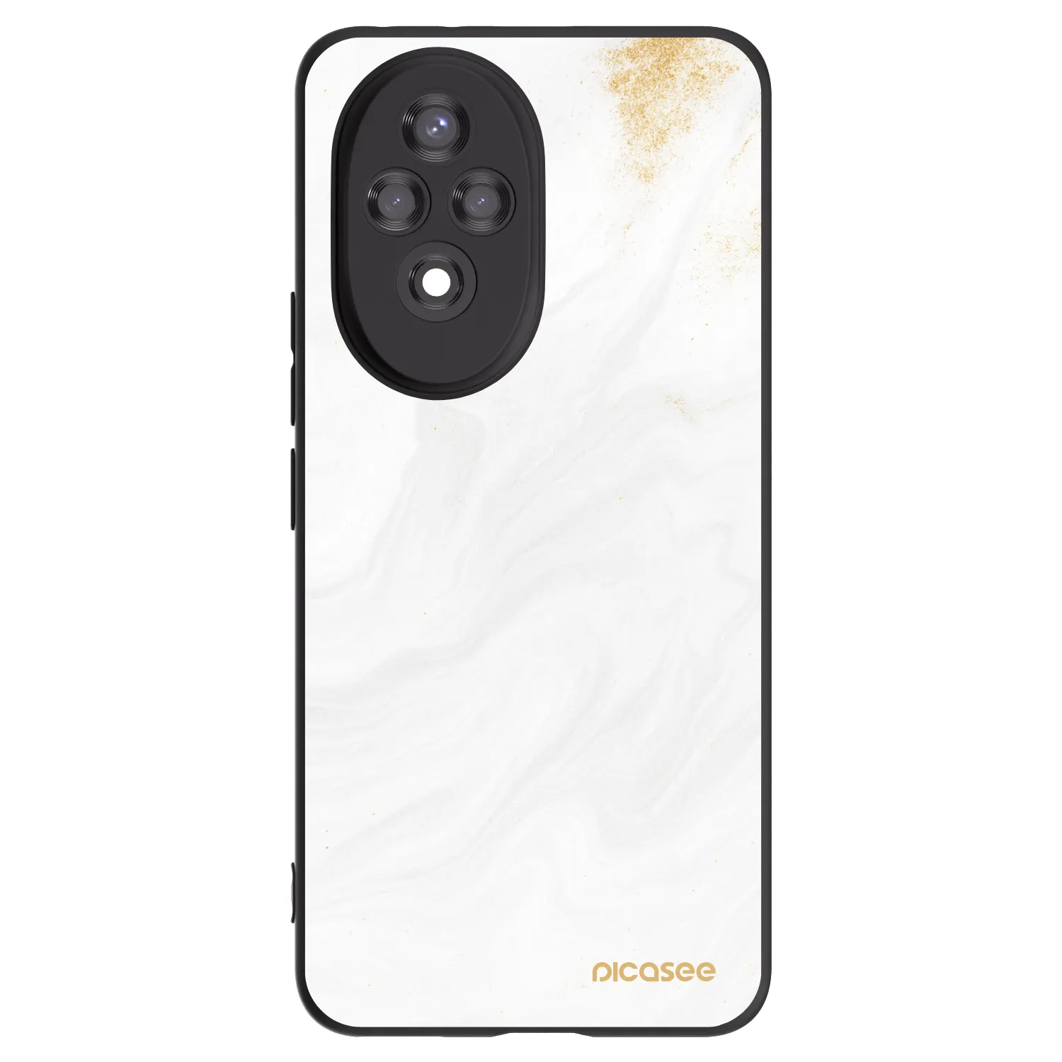 Picasee husă neagră din silicon pentru Honor 200 Pro 5G - White