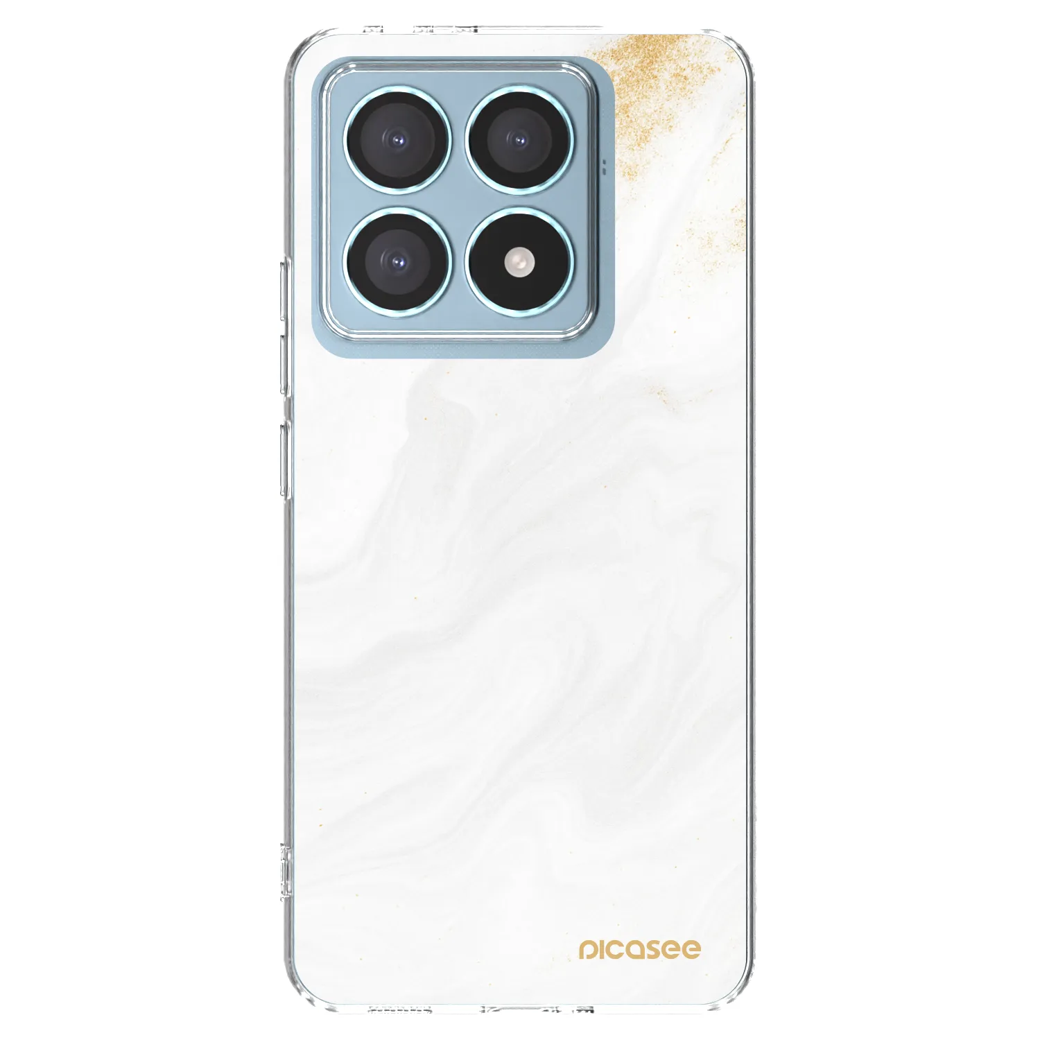 Picasee husă transparentă din silicon pentru Xiaomi 14T Pro - White