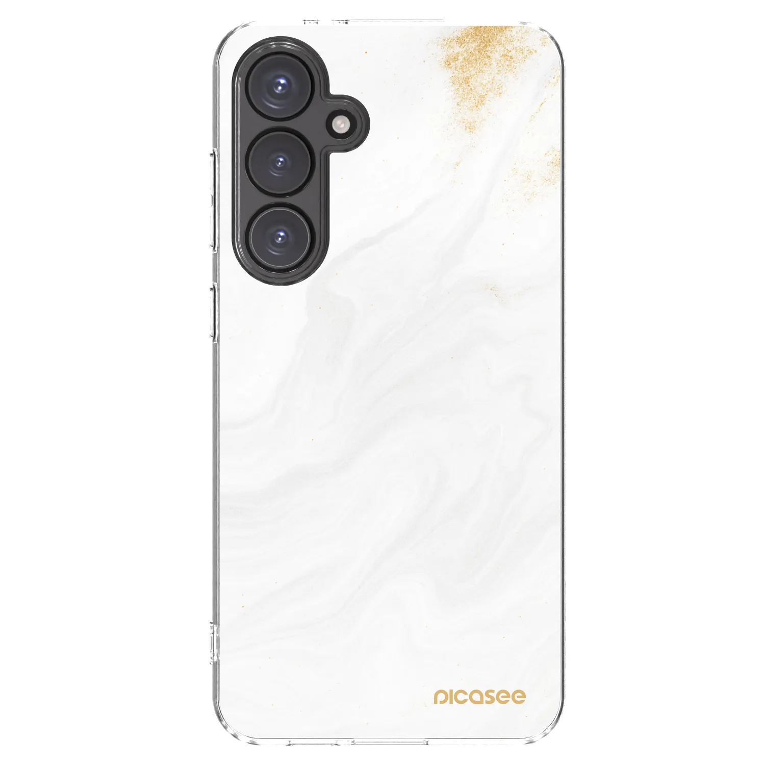Picasee husă transparentă din silicon pentru Samsung Galaxy S24 FE S721B - White