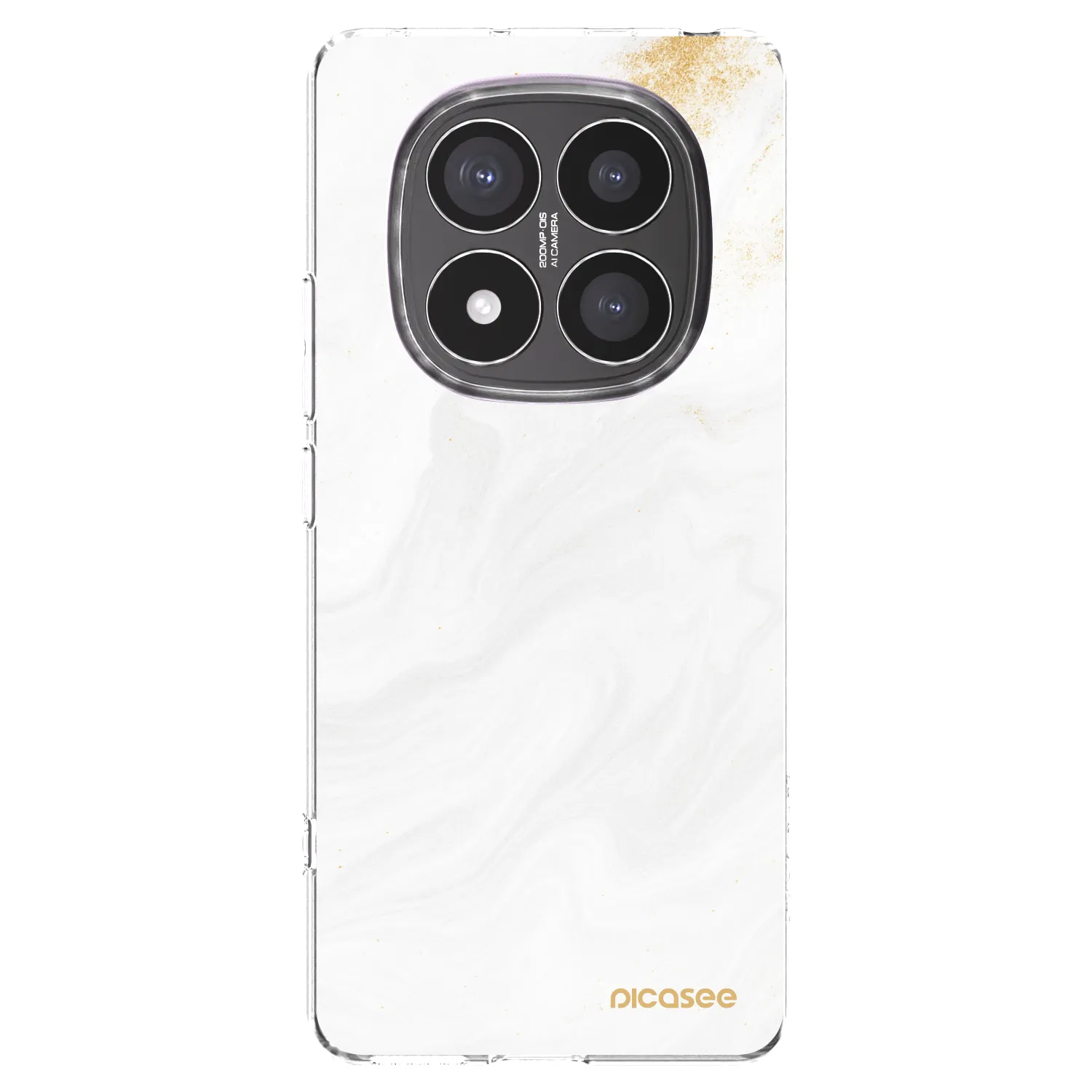 Picasee husă transparentă din silicon pentru Xiaomi Redmi Note 14 Pro+ 5G - White