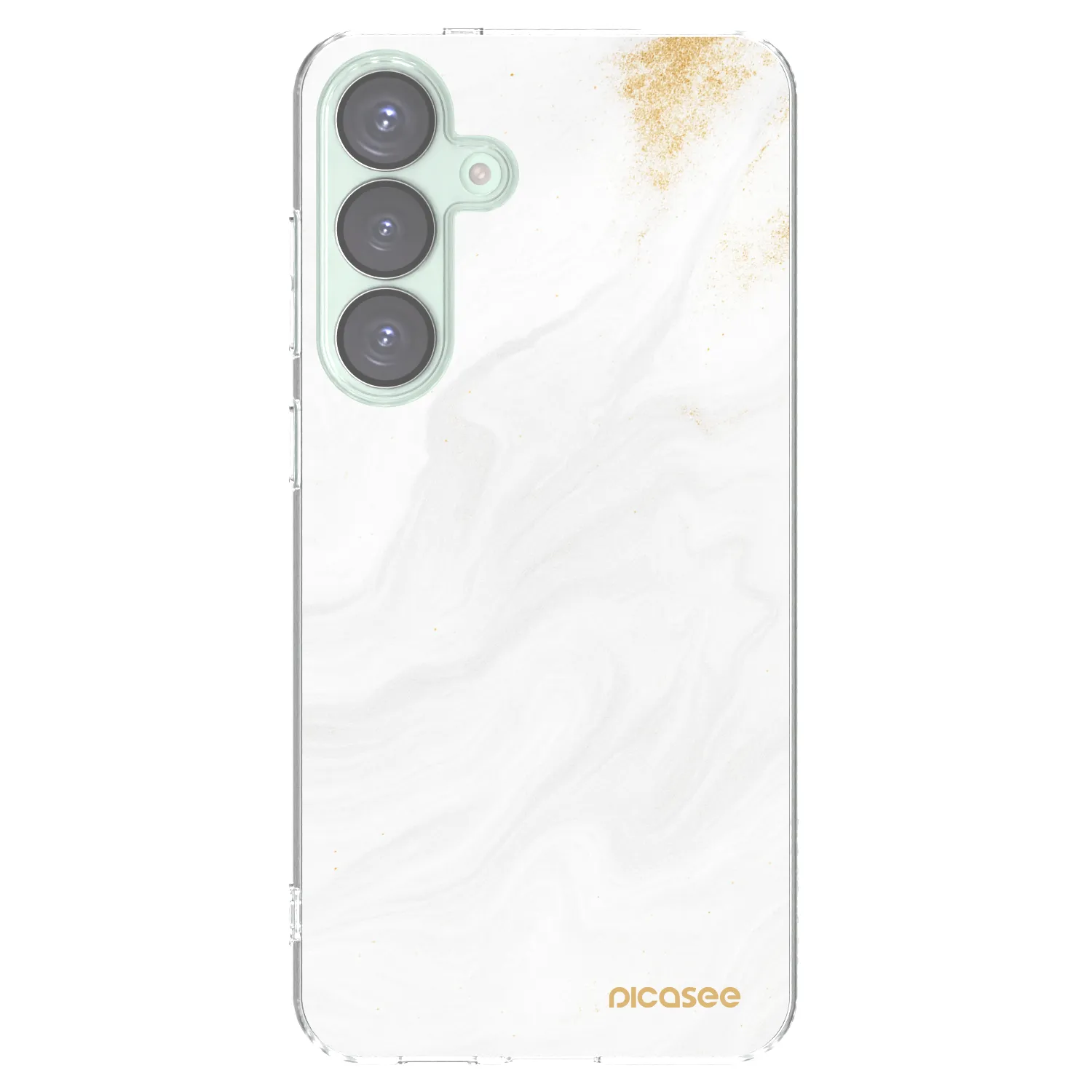 Picasee husă transparentă din silicon pentru Samsung Galaxy S25+ 5G - White