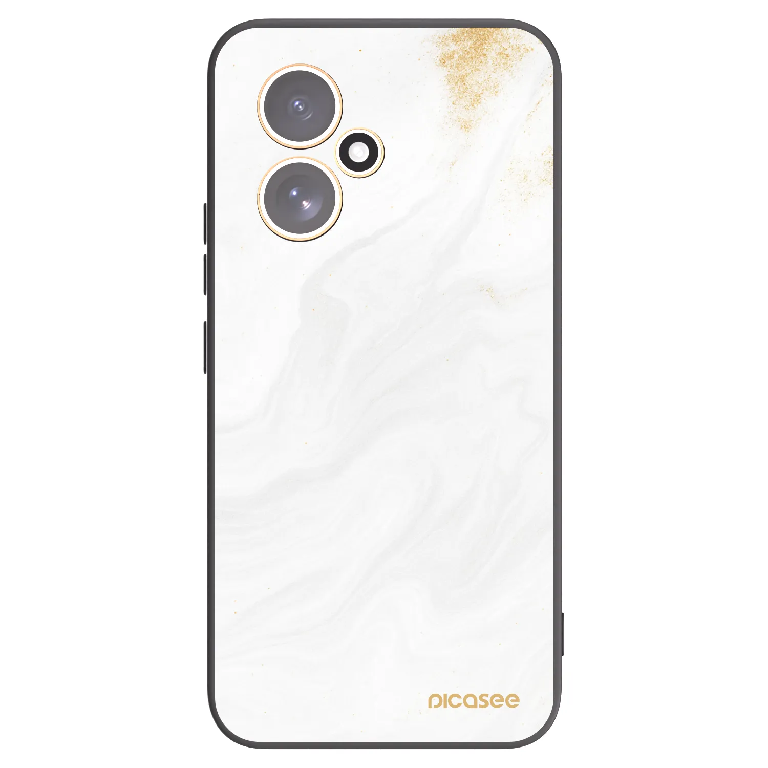 Picasee husă neagră din silicon pentru Honor 400 5G - White