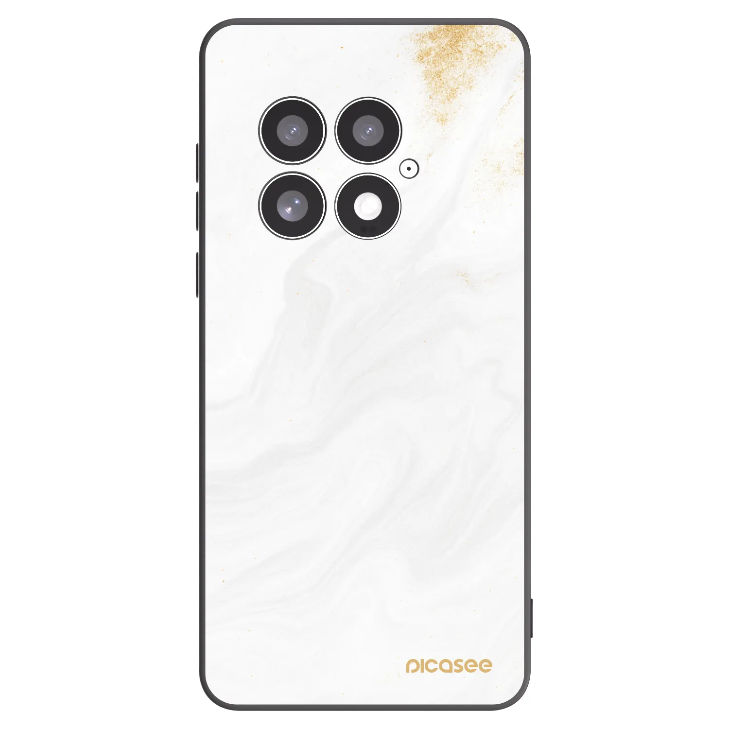 Picasee husă neagră din silicon pentru OnePlus 13 5G - White