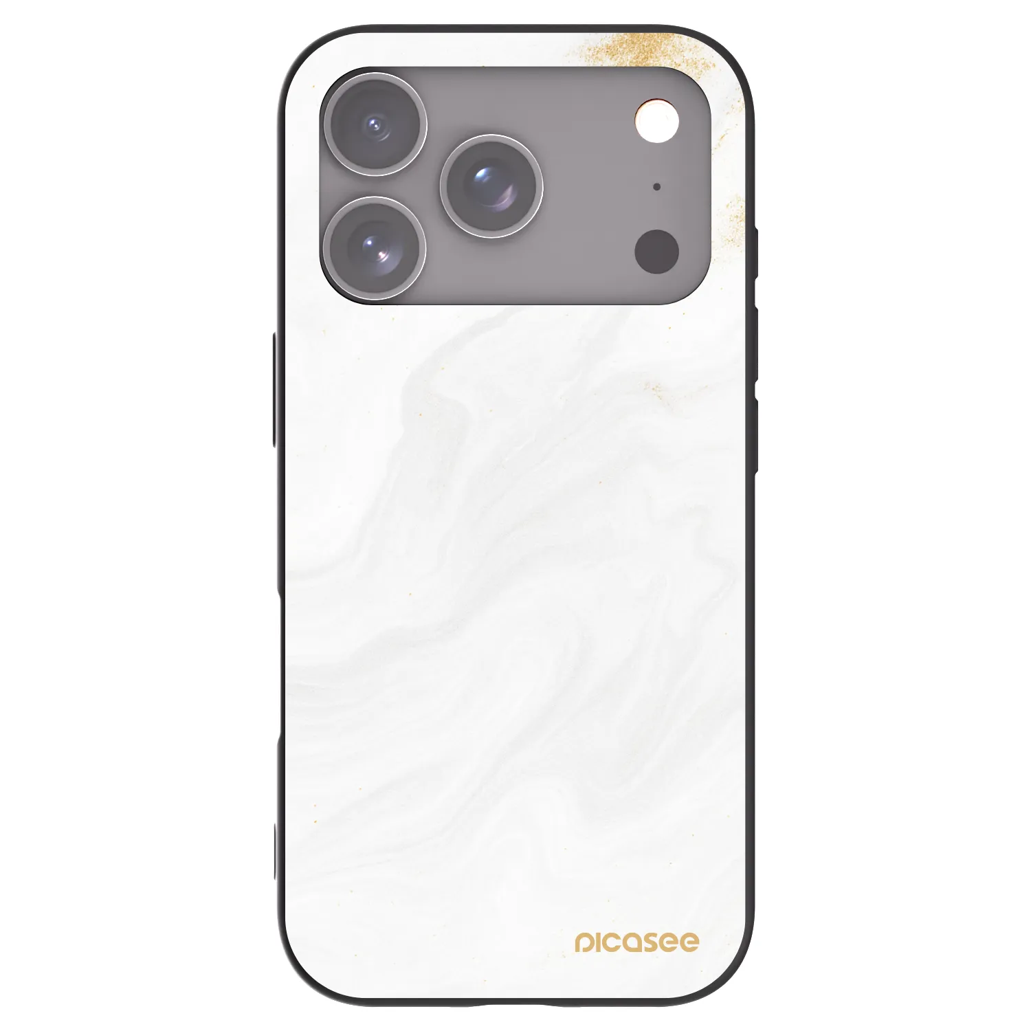 Picasee husă neagră din silicon pentru Apple iPhone 17 Pro - White