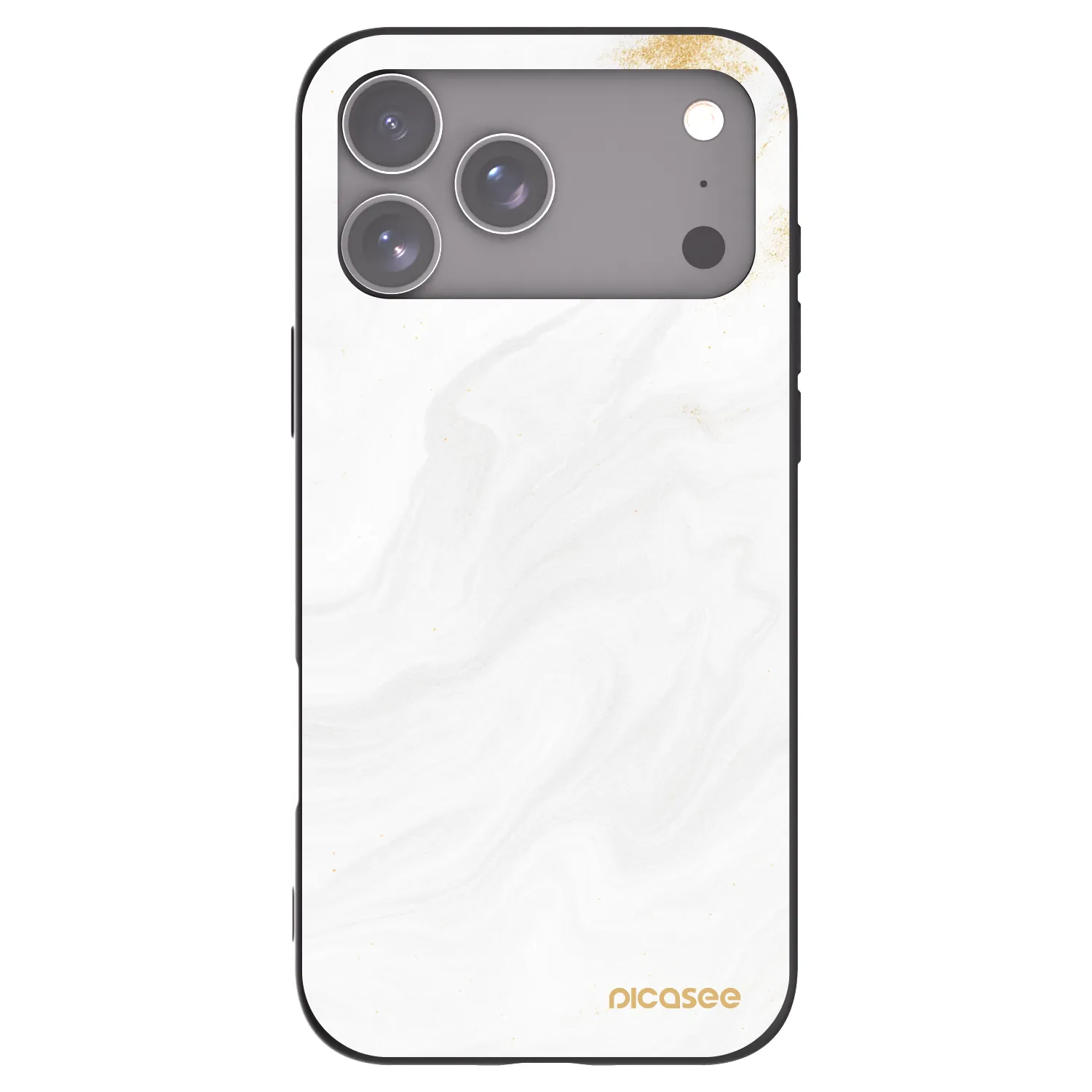 Picasee husă neagră din silicon pentru Apple iPhone 17 Pro Max - White